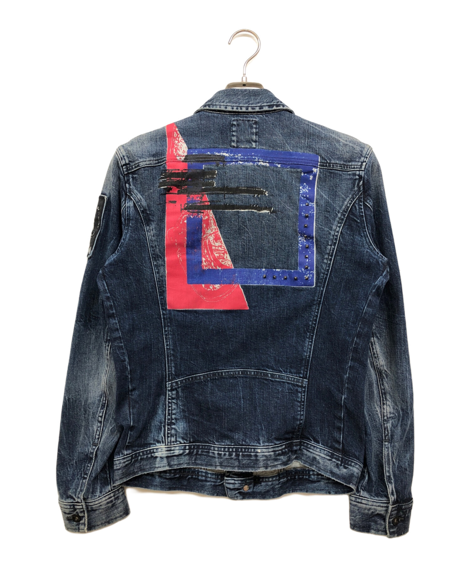 中古・古着通販】DIESEL (ディーゼル) デニムジャケット ブルー サイズ