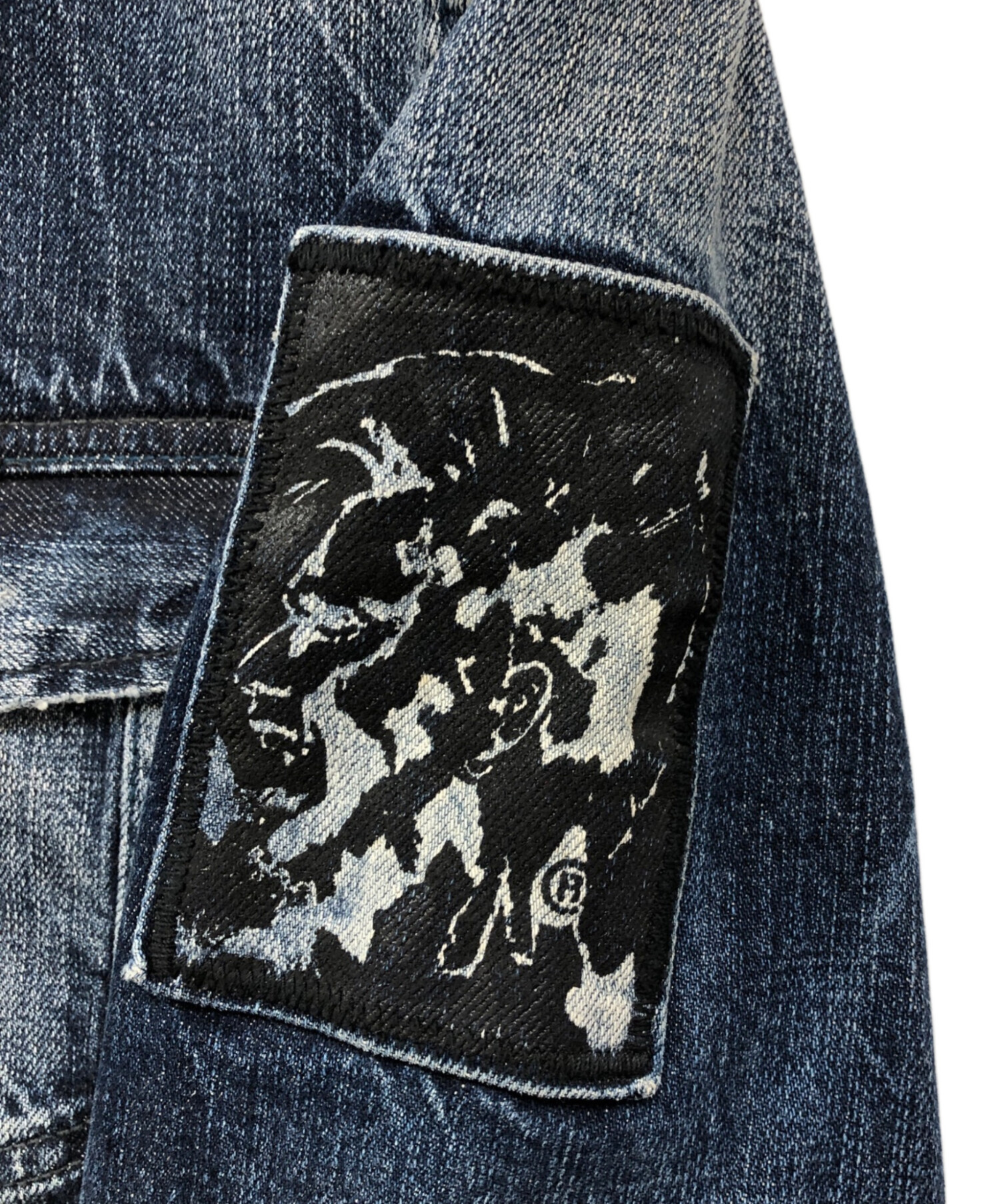 中古・古着通販】DIESEL (ディーゼル) デニムジャケット ブルー サイズ
