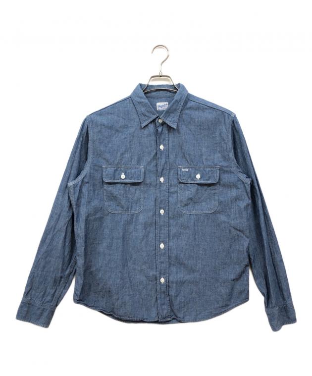 絶版！TENDERLOIN テンダーロイン シャンブレーシャツ INDIGO TENDERLOIN テンダーロイン シャンブレー シャツ M 【公式通販】