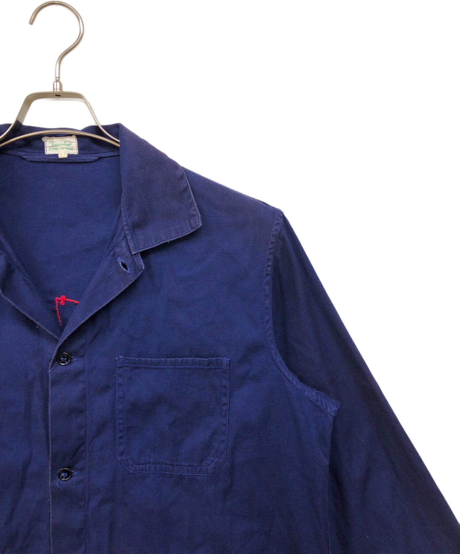 中古・古着通販】TOCONTAP (-) 裏刺繍デザインカバーオール ネイビー
