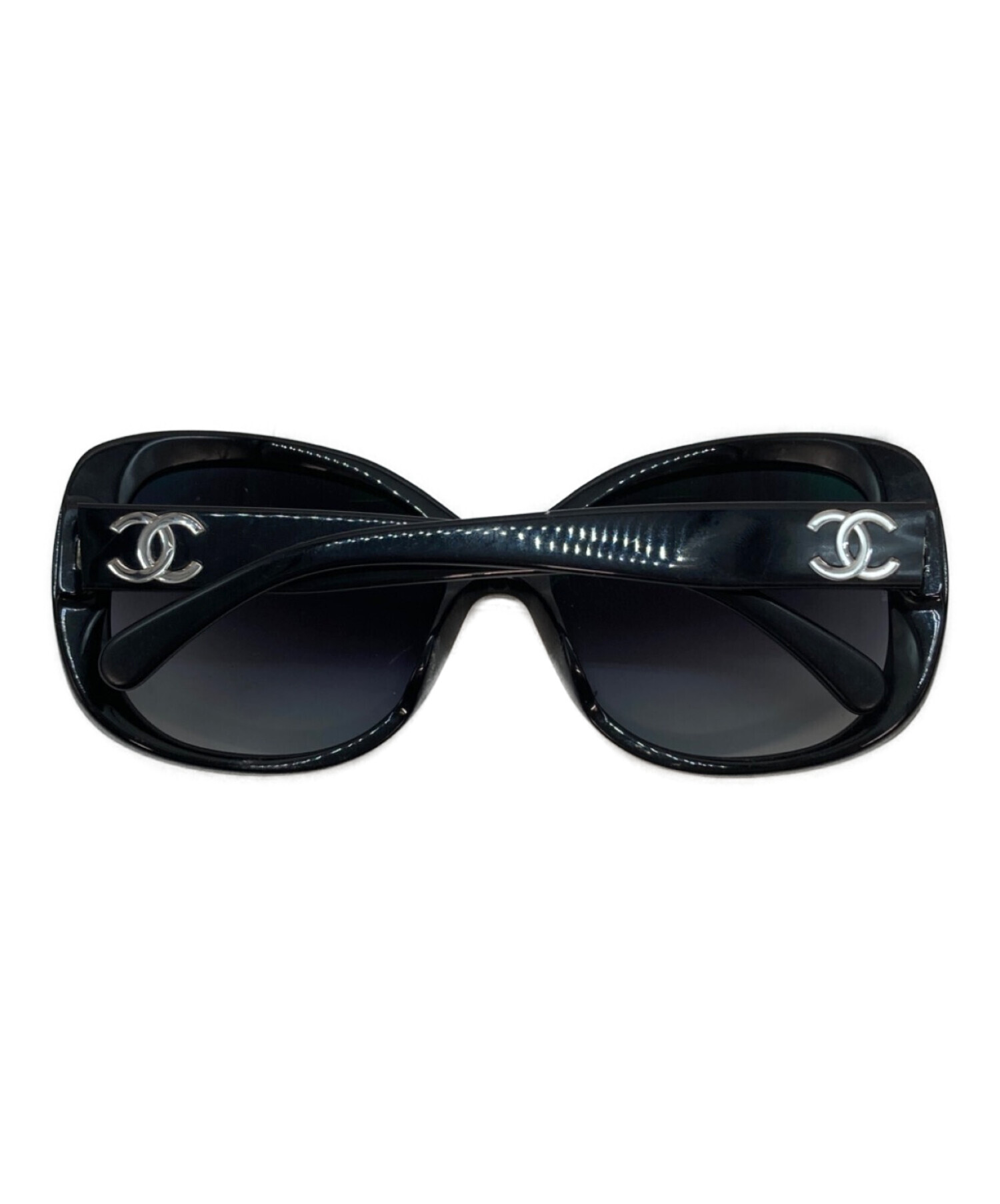 中古・古着通販】CHANEL (シャネル) サングラス ブラック サイズ:59