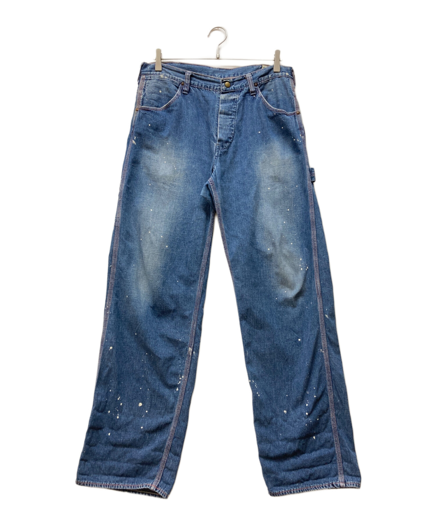 中古・古着通販】orSlow (オアスロウ) DENIM PAINTER PANTS インディゴ