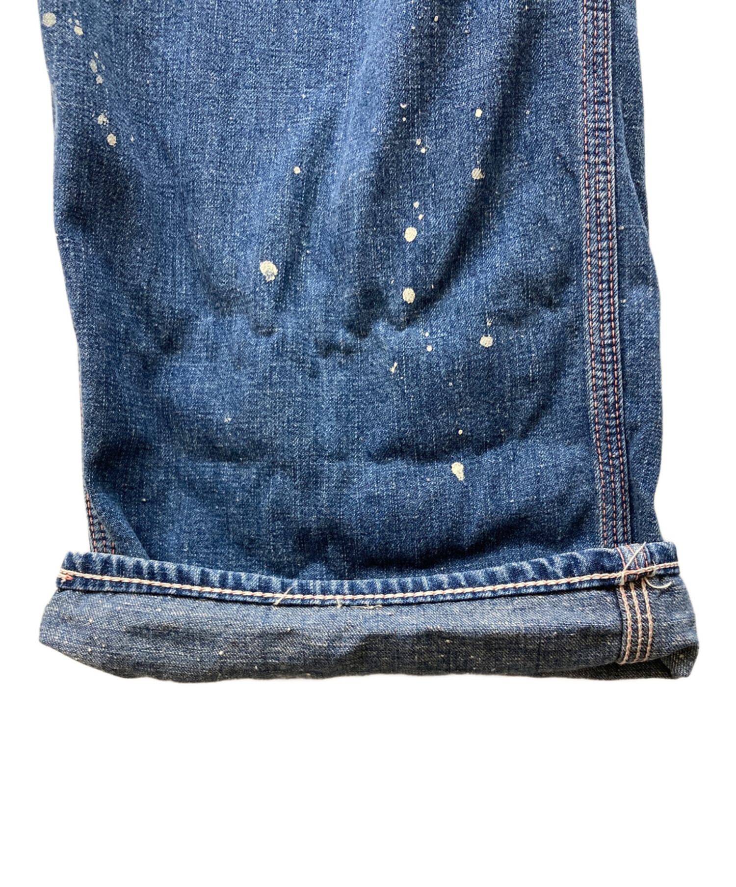 中古・古着通販】orSlow (オアスロウ) DENIM PAINTER PANTS インディゴ