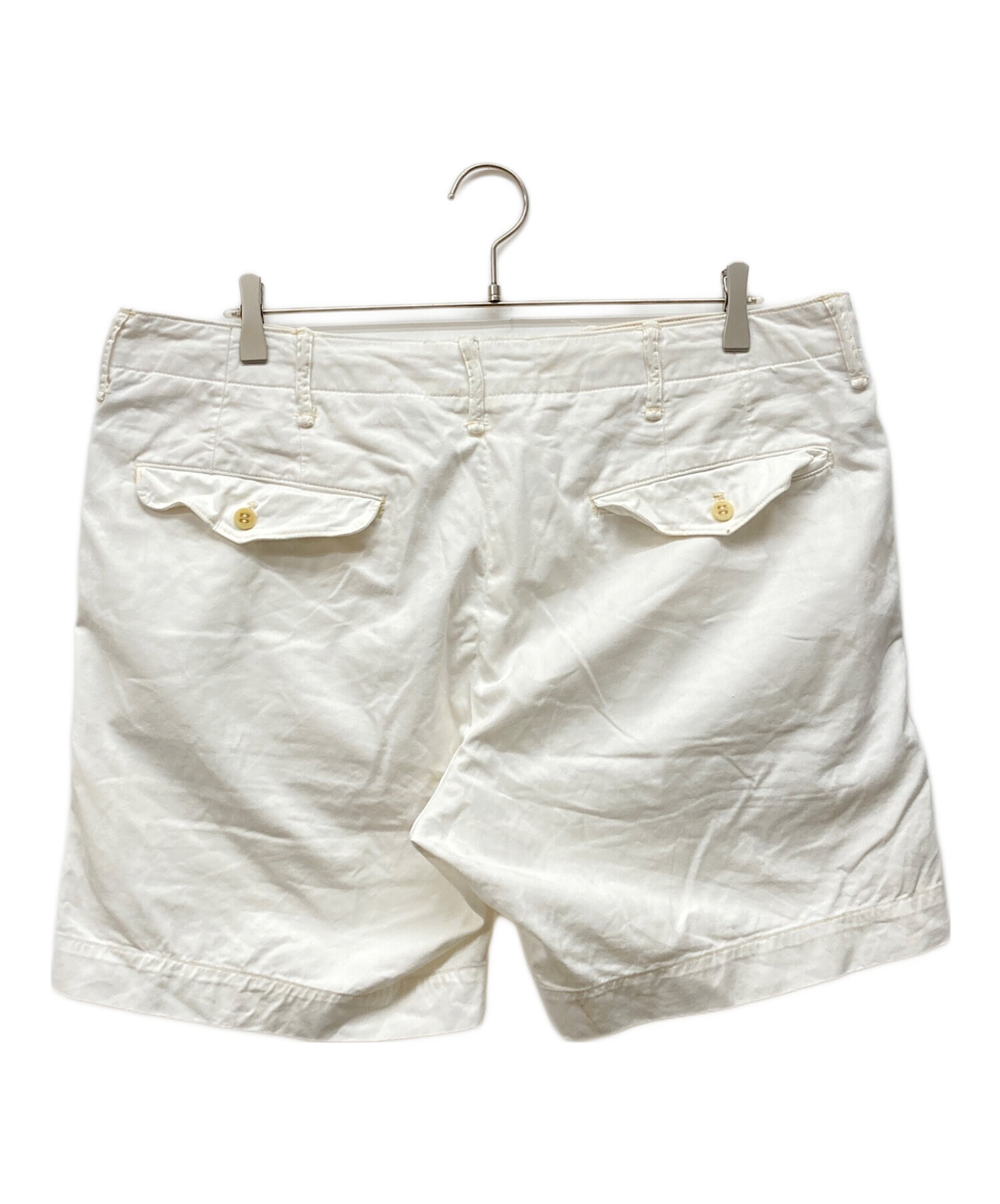 中古・古着通販】RRL (ダブルアールエル) ハーフパンツ ホワイト