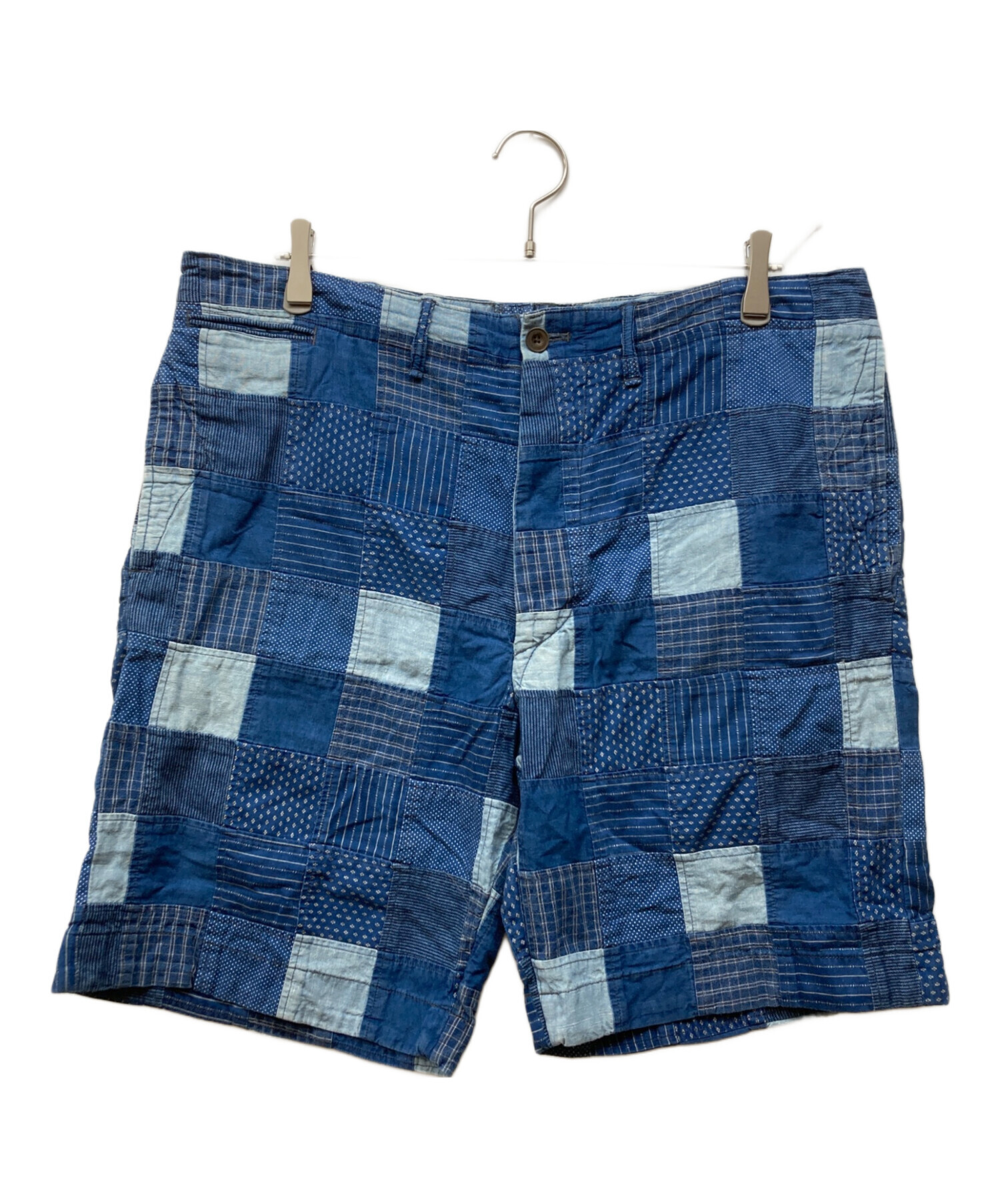中古・古着通販】RRL (ダブルアールエル) パッチワークインディゴ