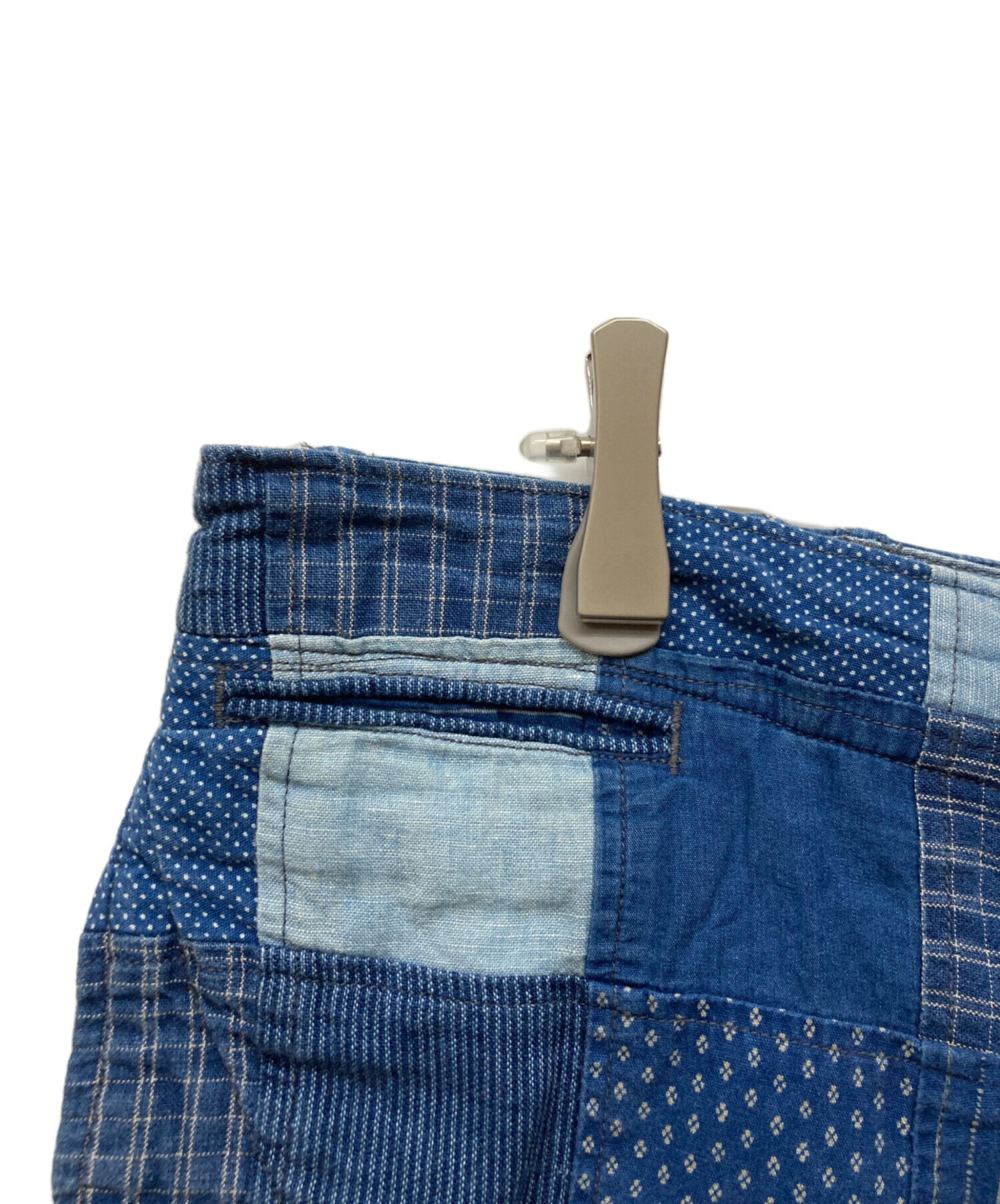 中古・古着通販】RRL (ダブルアールエル) パッチワークインディゴ