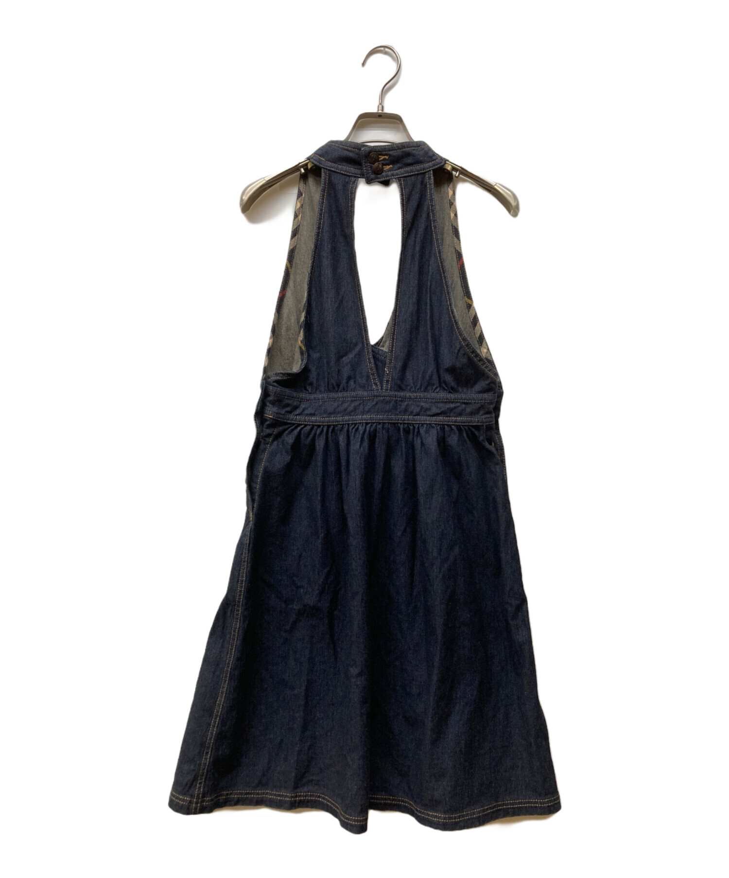 バーバリーブルーレーベル　ノースリーブチュニック風 中古・古着通販】BURBERRY BLUE LABEL (バーバリー ブルー レーベル