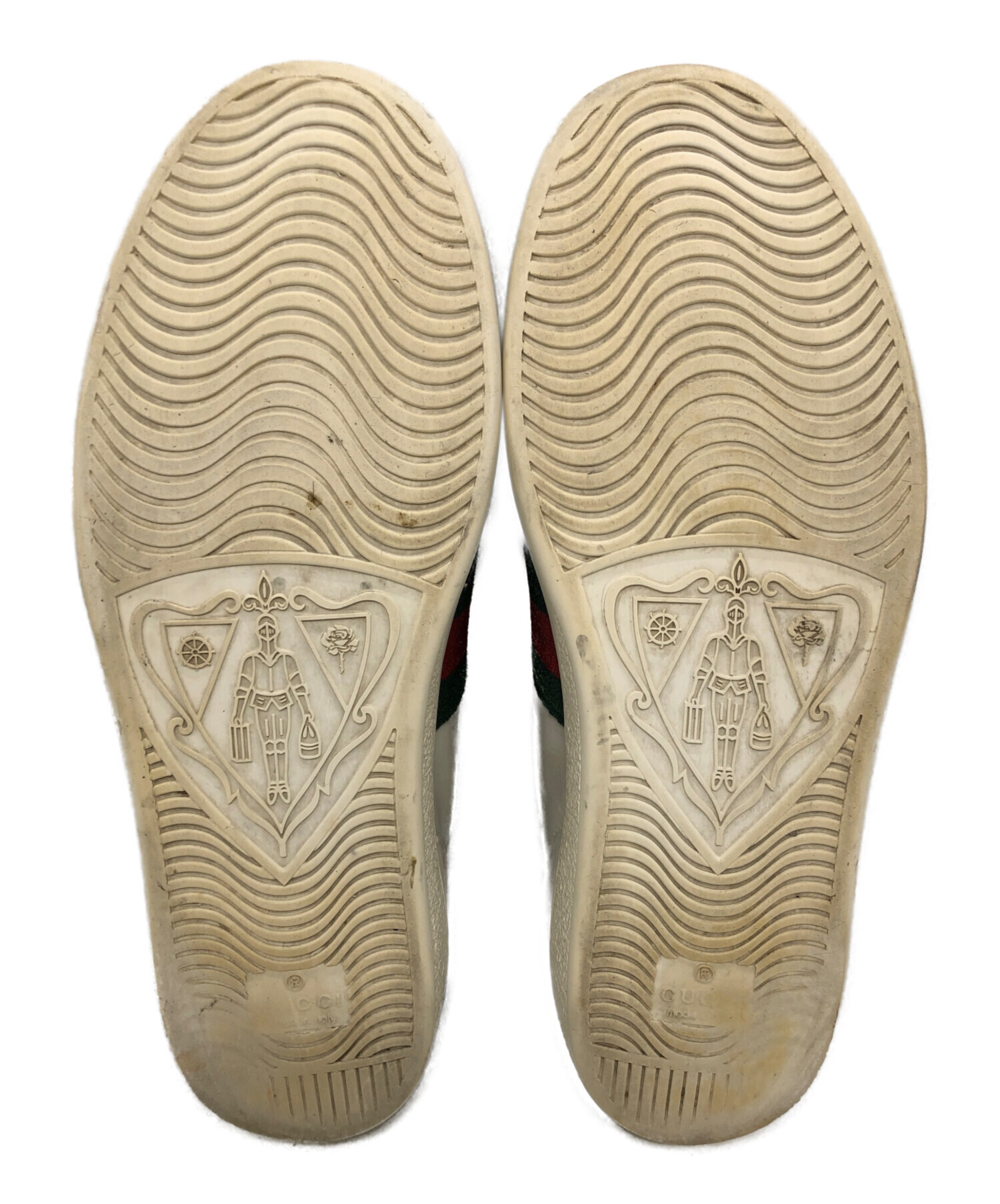 グッチ GUCCI スニーカー (グッチ) 1⁄2 サイズ シューズ GG エース - 0 