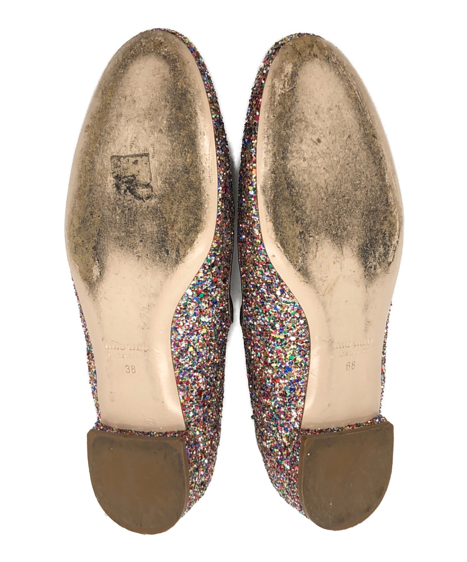 中古・古着通販】MIU MIU (ミュウミュウ) パールボタングリッター