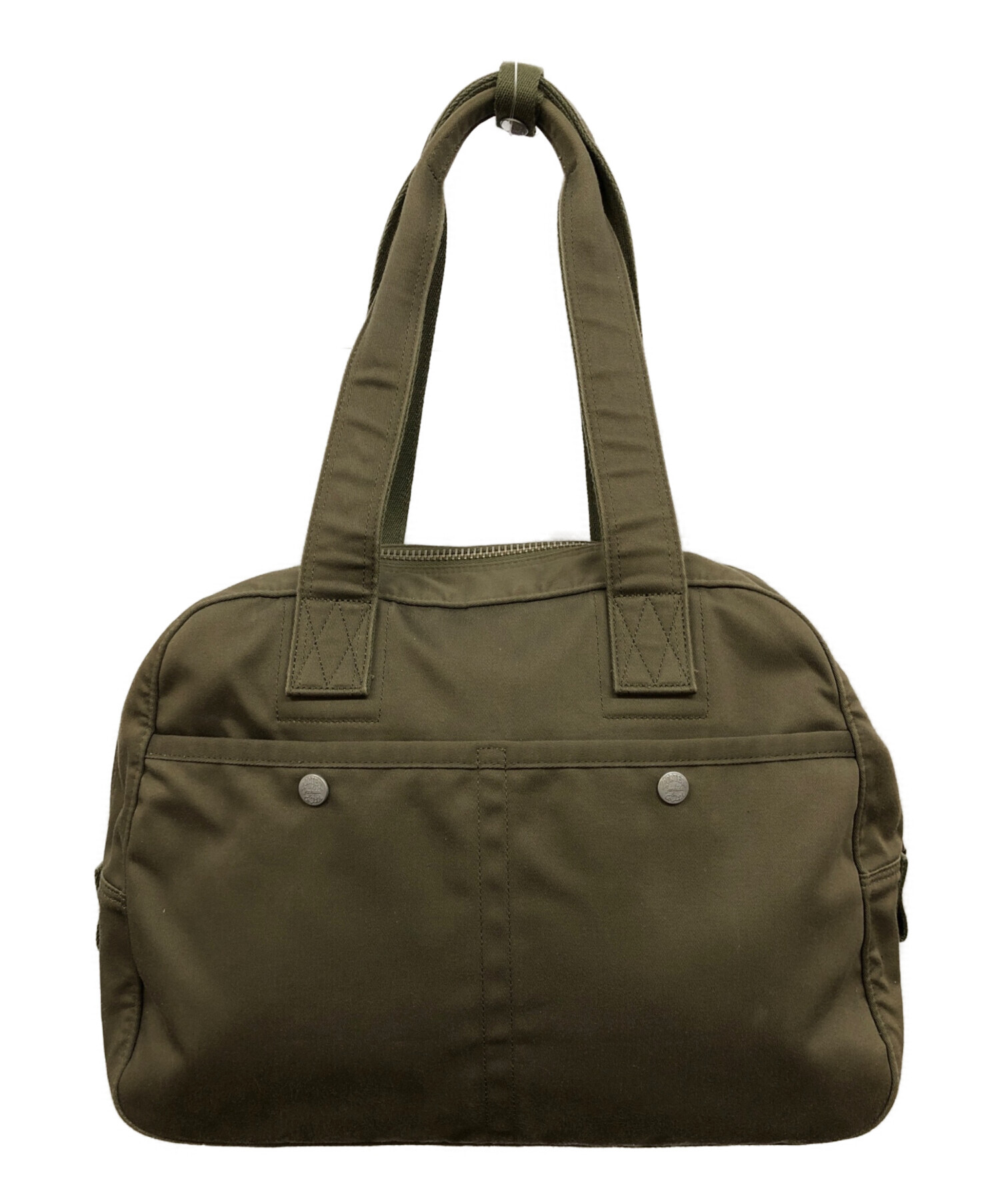 中古・古着通販】PORTER (ポーター) LOVE&PEACE BOSTON BAG カーキ