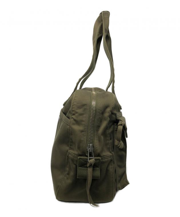 中古・古着通販】PORTER (ポーター) LOVE&PEACE BOSTON BAG カーキ