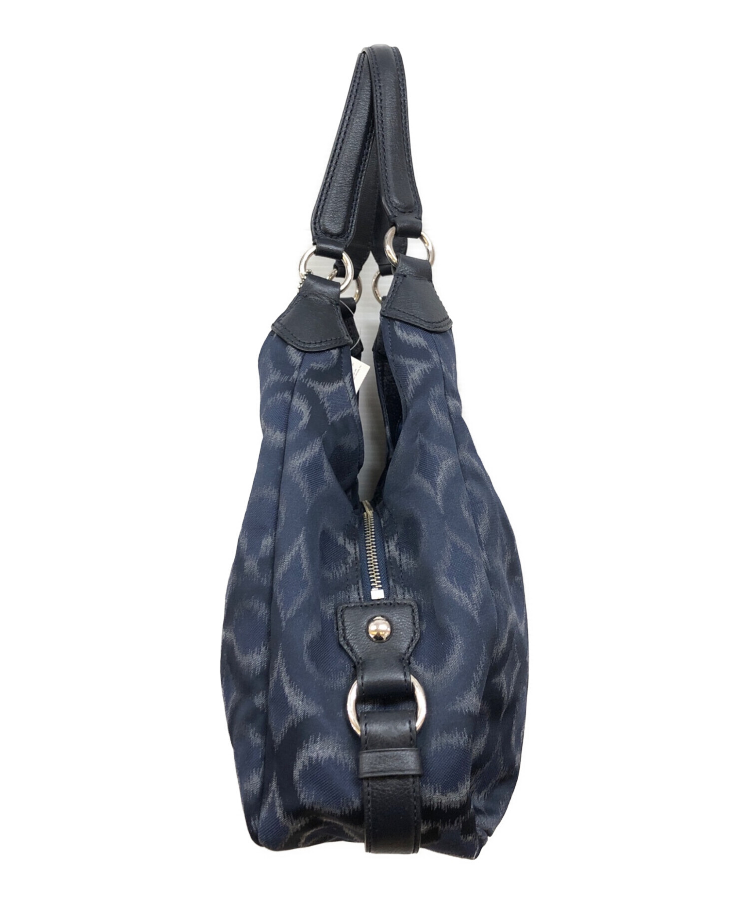 中古・古着通販】COACH (コーチ) マディソン ハンドバッグ ネイビー 