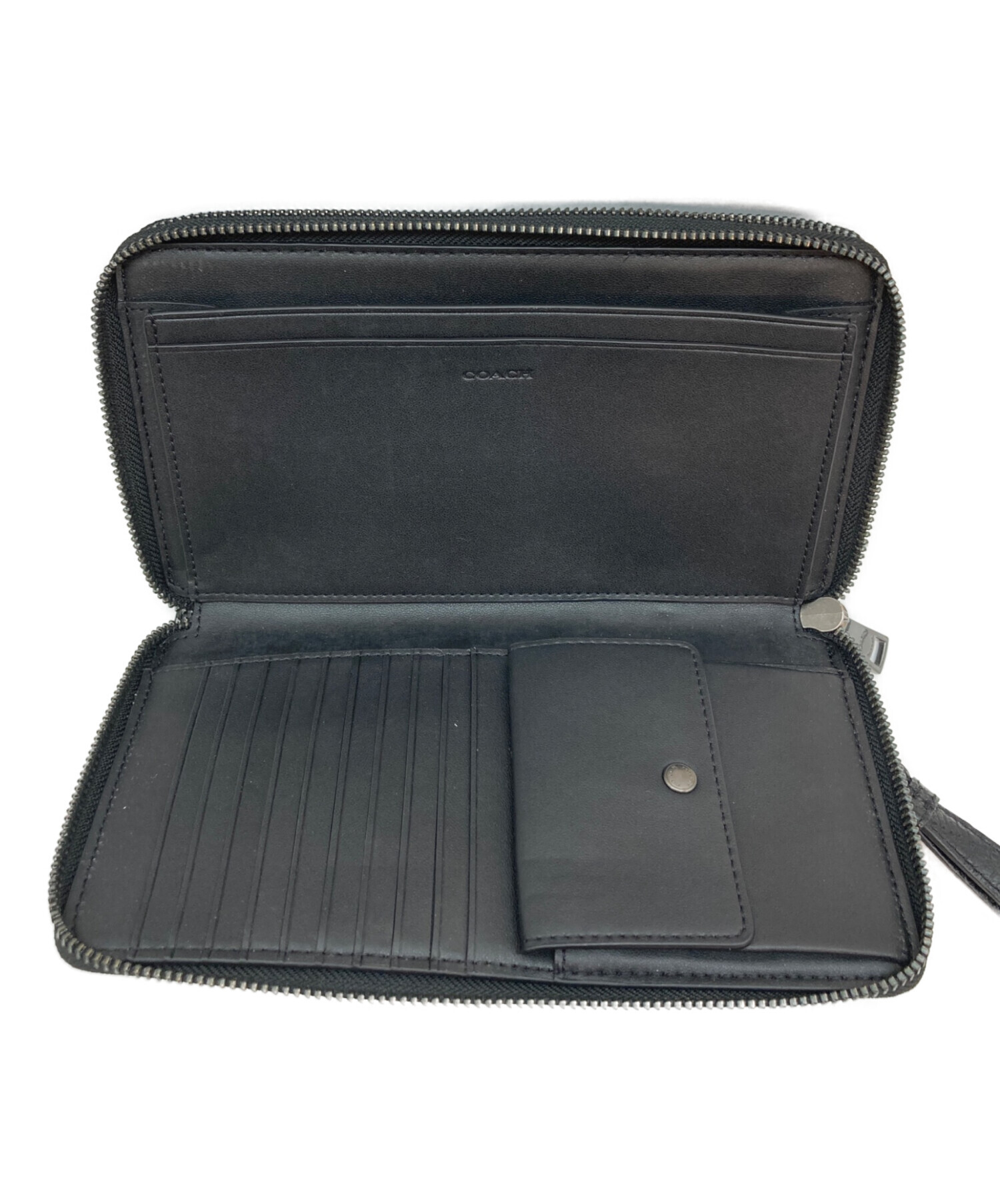 中古・古着通販】COACH (コーチ) ダブル ジップ トラベル