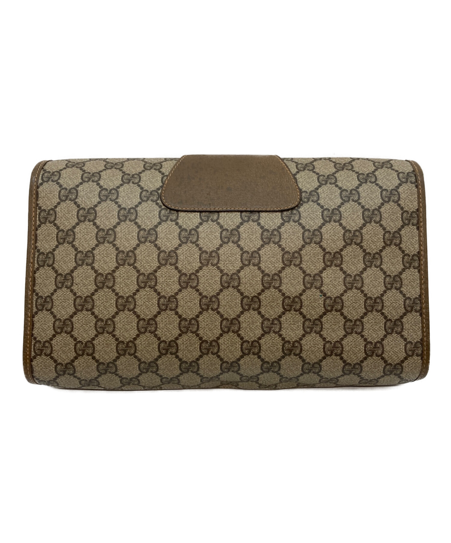 GUCCI ベージュ クラッチバッグ 中古・古着通販】GUCCI (グッチ) クラッチバッグ ベージュ｜ブランド