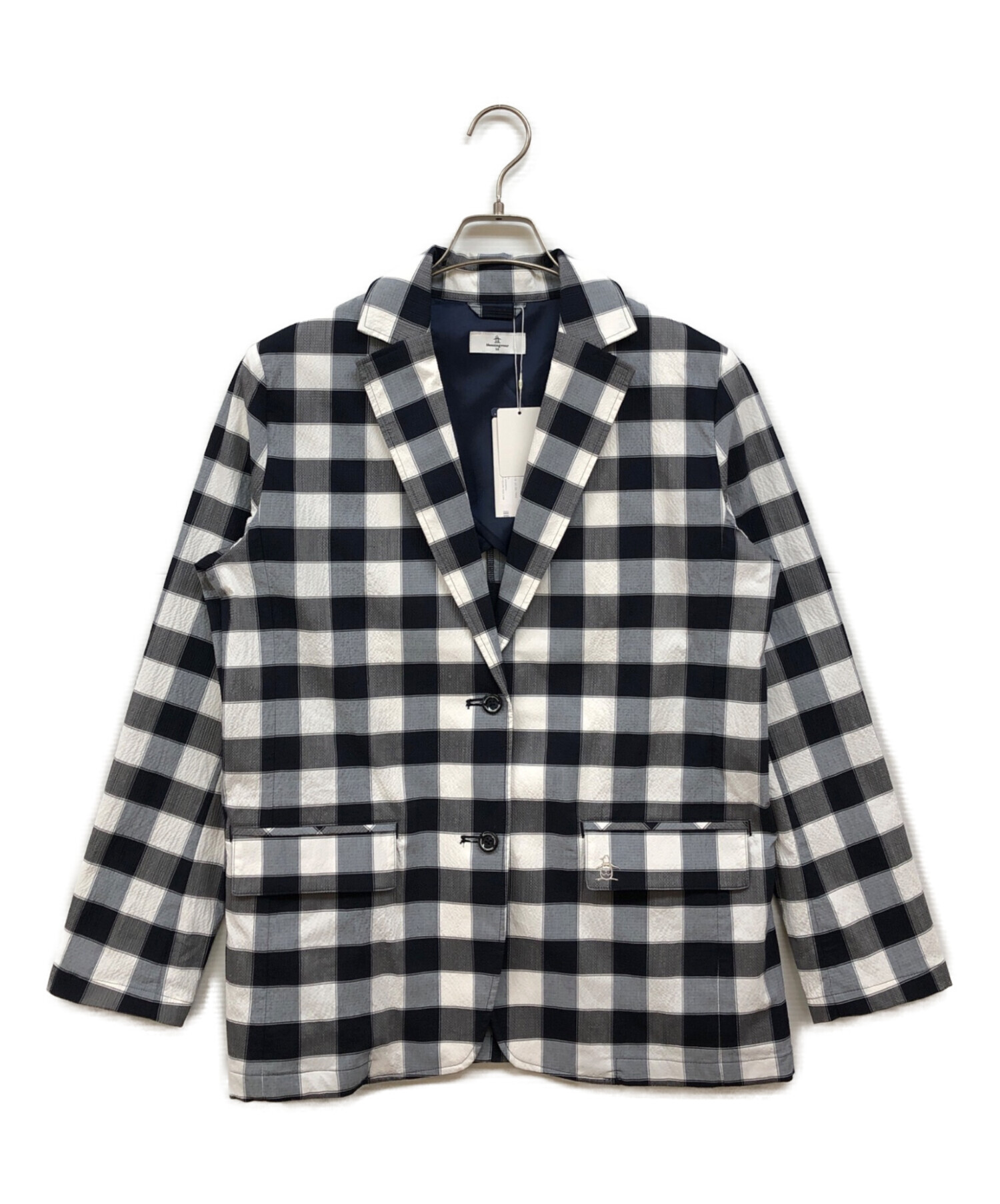 新品✨️ マンシングウェア REDA テーラードジャケット チェック アンコン 中古・古着通販】MUNSING WEAR (マンシングウェア) チェック柄