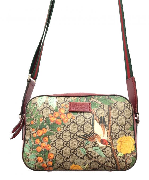 Gucci ティアン トートバッグ　ショルダー付き 中古・古着通販】GUCCI (グッチ) ティアン ショルダーバッグ ベージュ