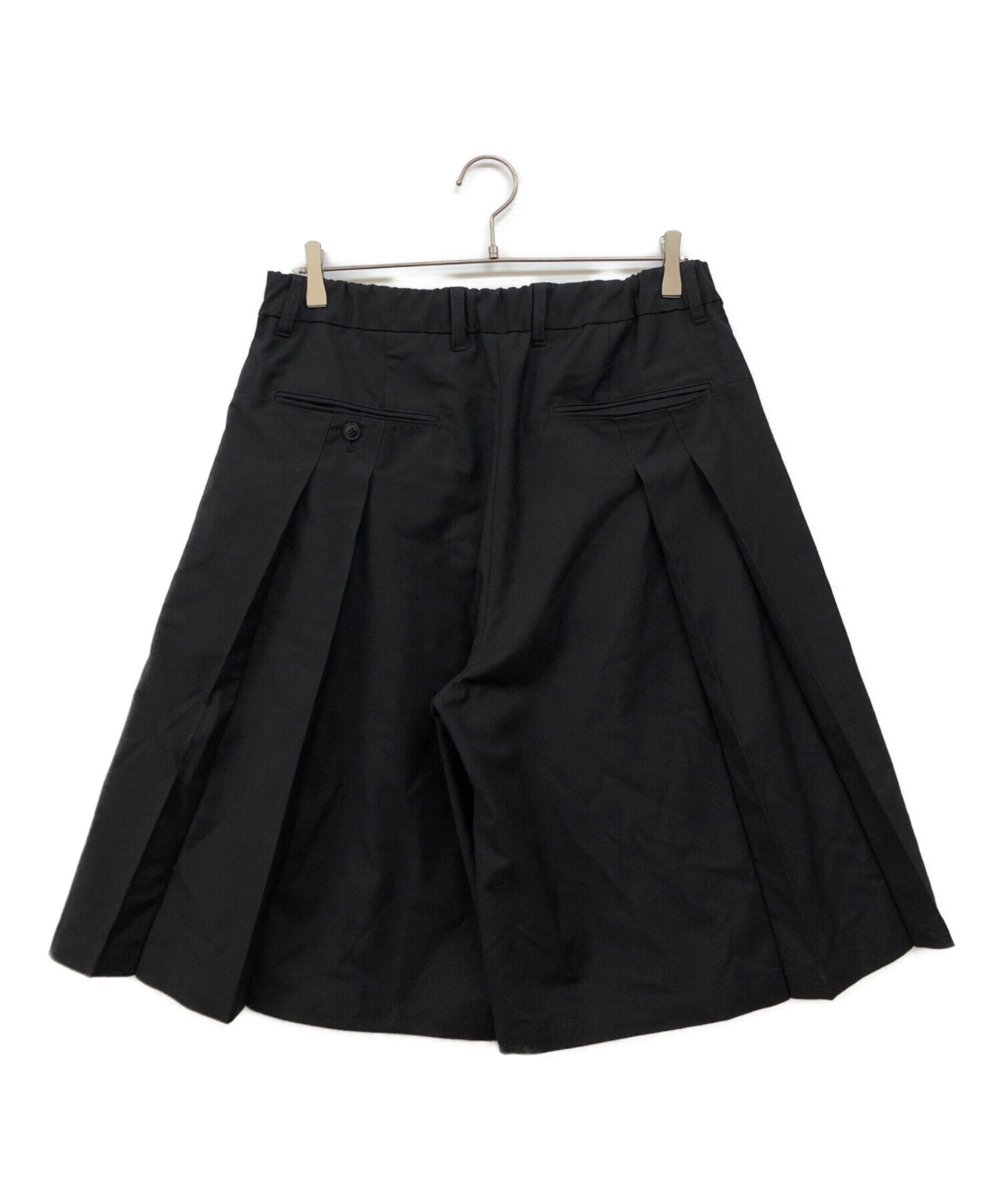 中古・古着通販】HARE (ハレ) YOSE ショートパンツ ブラック サイズ