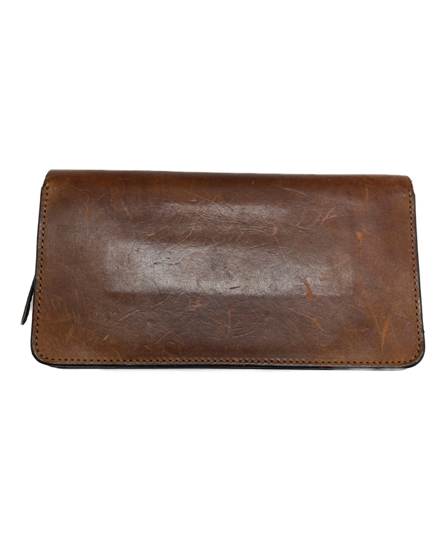 中古・古着通販】SLOW&CO (スロウアンドコー) 長財布 ブラウン