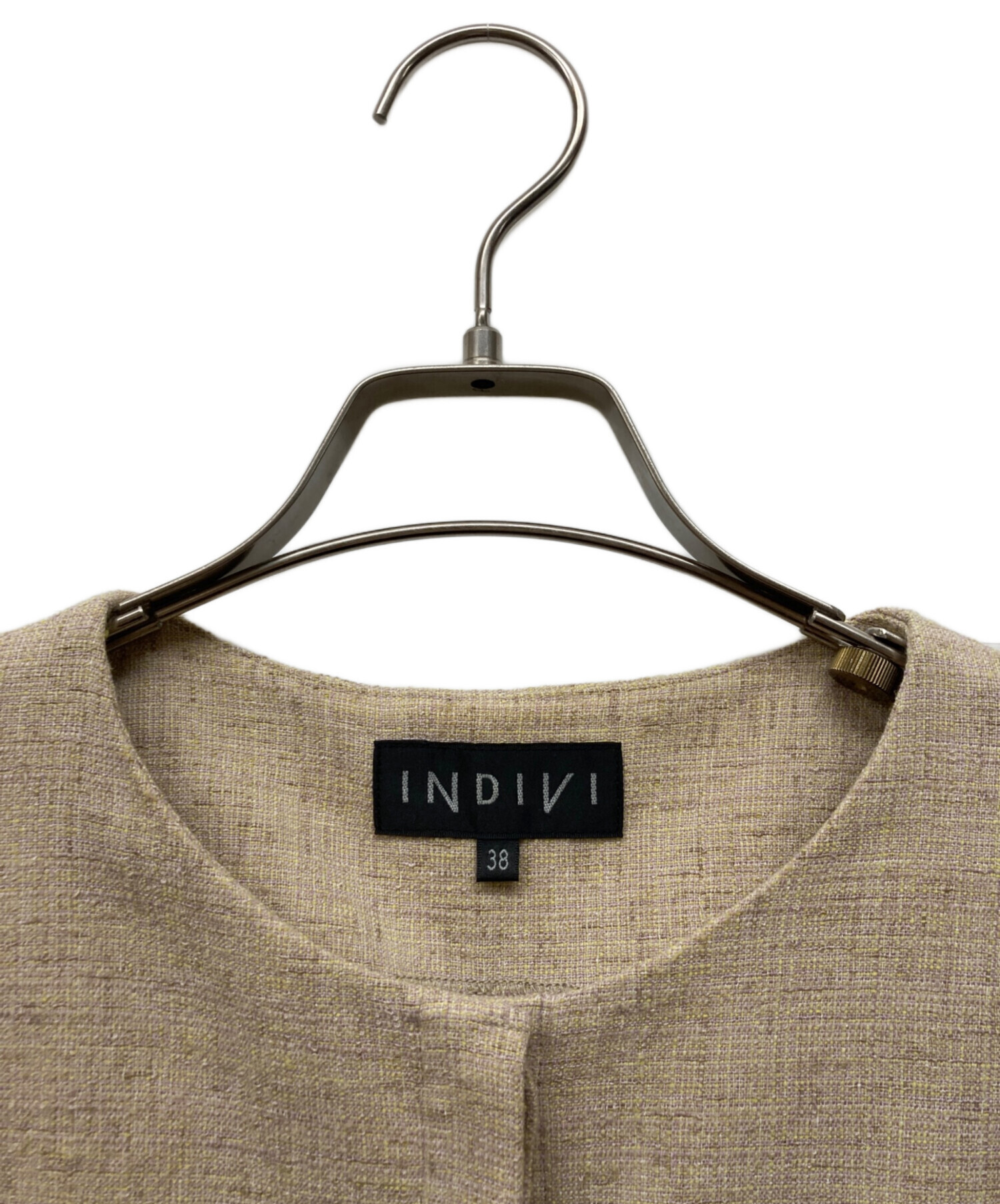 中古・古着通販】INDIVI (インディヴィ) サマーツィードジレトップス