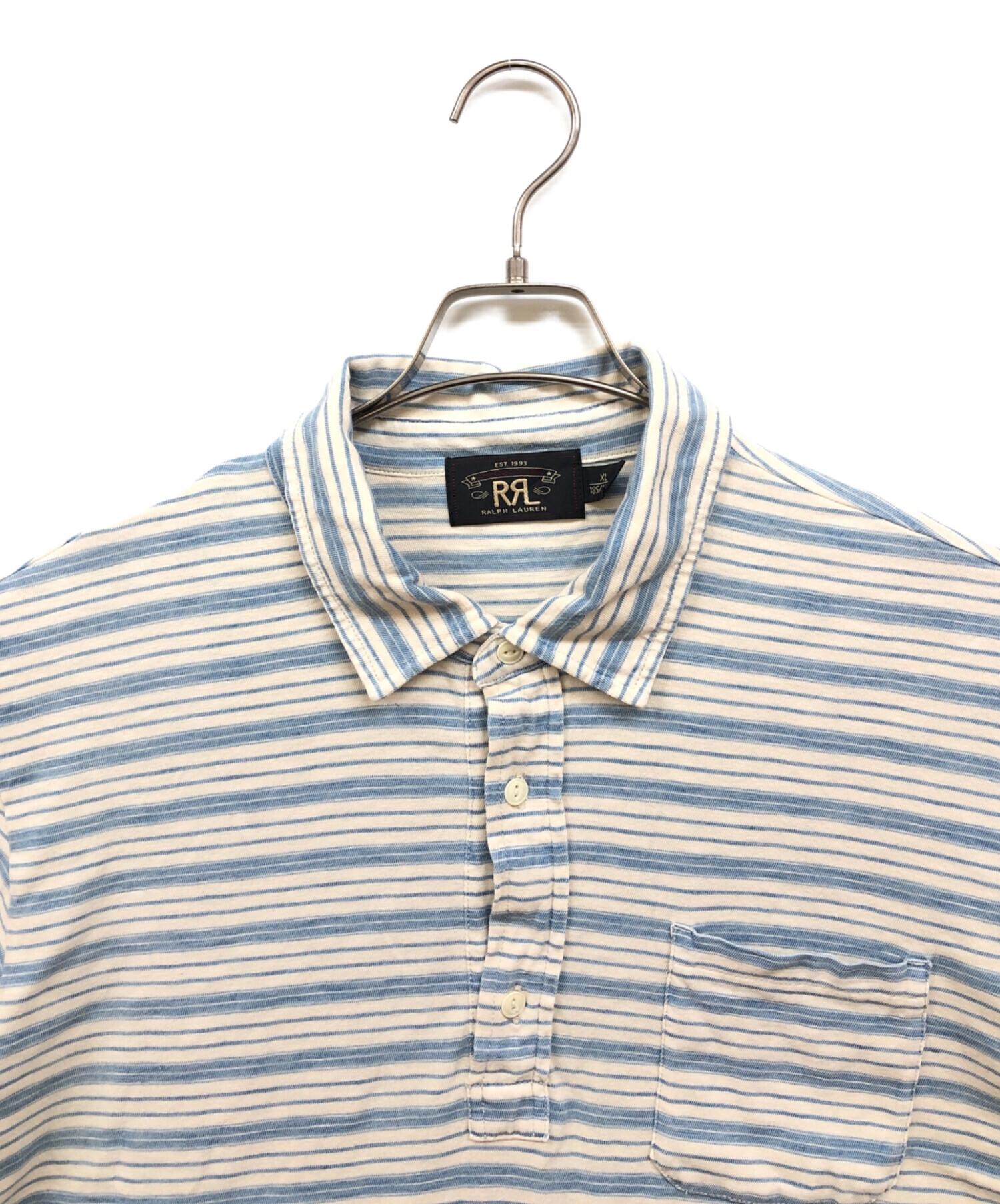 中古・古着通販】RRL (ダブルアールエル) インディゴボーダー