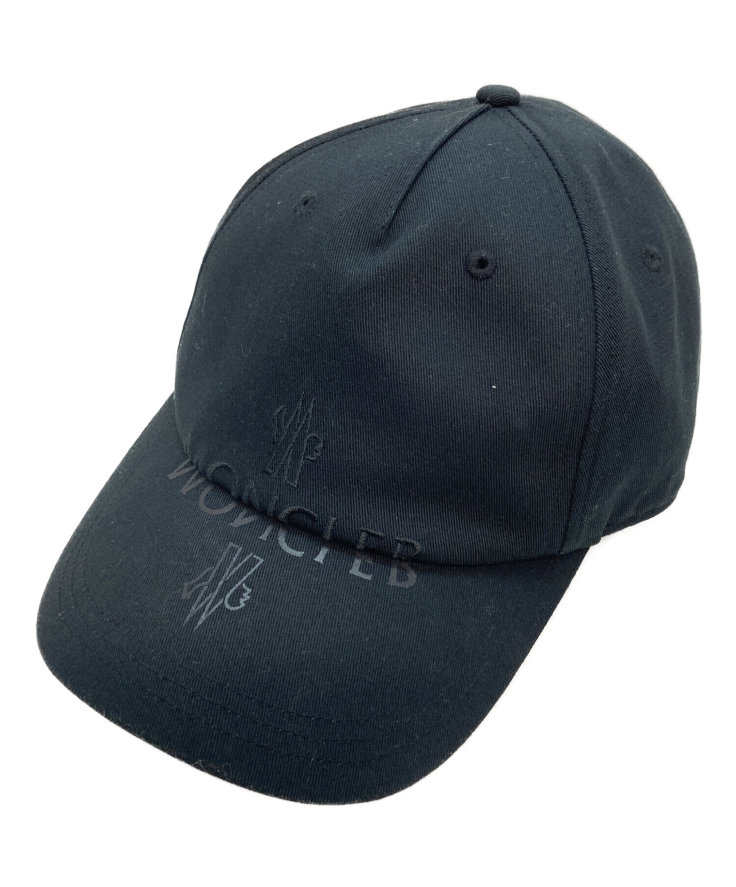 中古・古着通販】MONCLER (モンクレール) キャップ ブラック｜ブランド