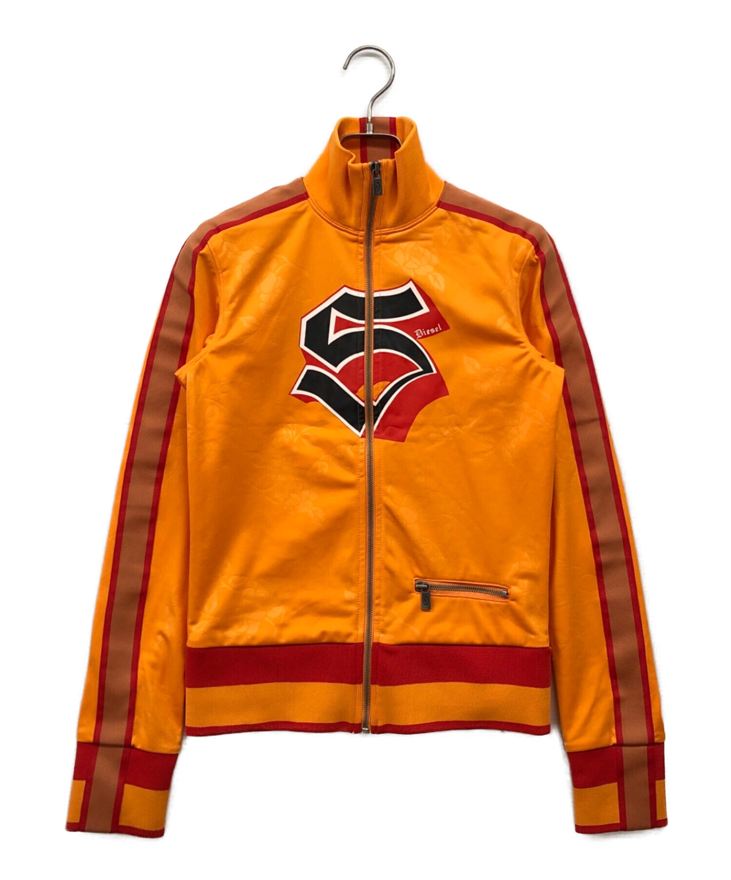 中古・古着通販】DIESEL (ディーゼル) トラックジャケット オレンジ 