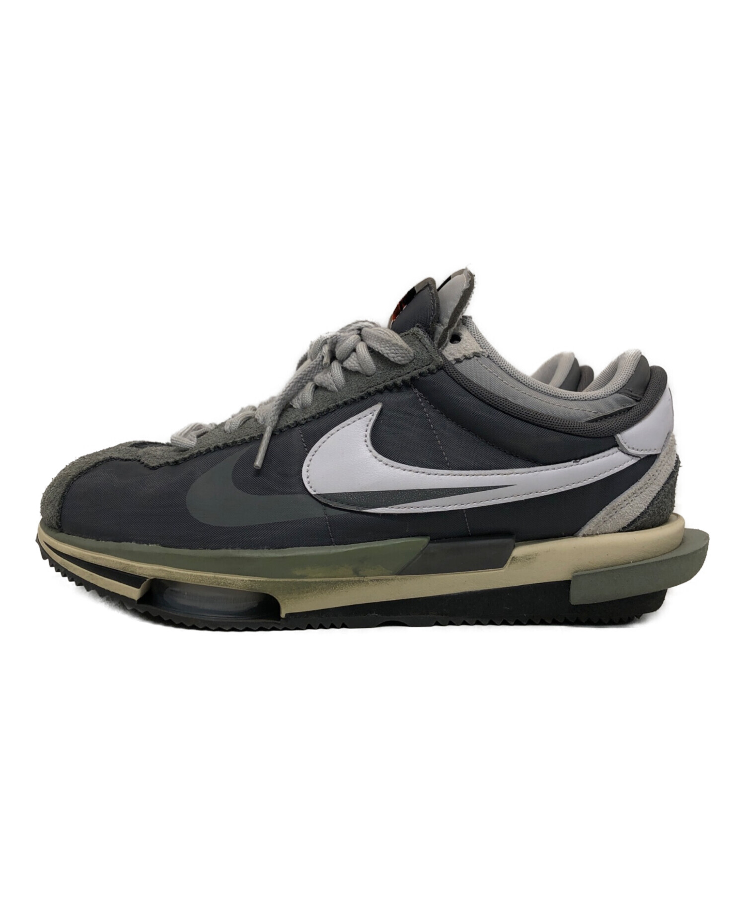 中古・古着通販】NIKE (ナイキ) sacai (サカイ) Zoom Cortez ホワイト