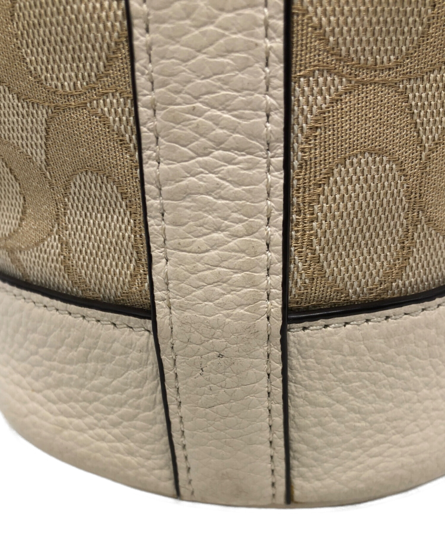 中古・古着通販】COACH (コーチ) 2WAYショルダーバッグ ベージュ
