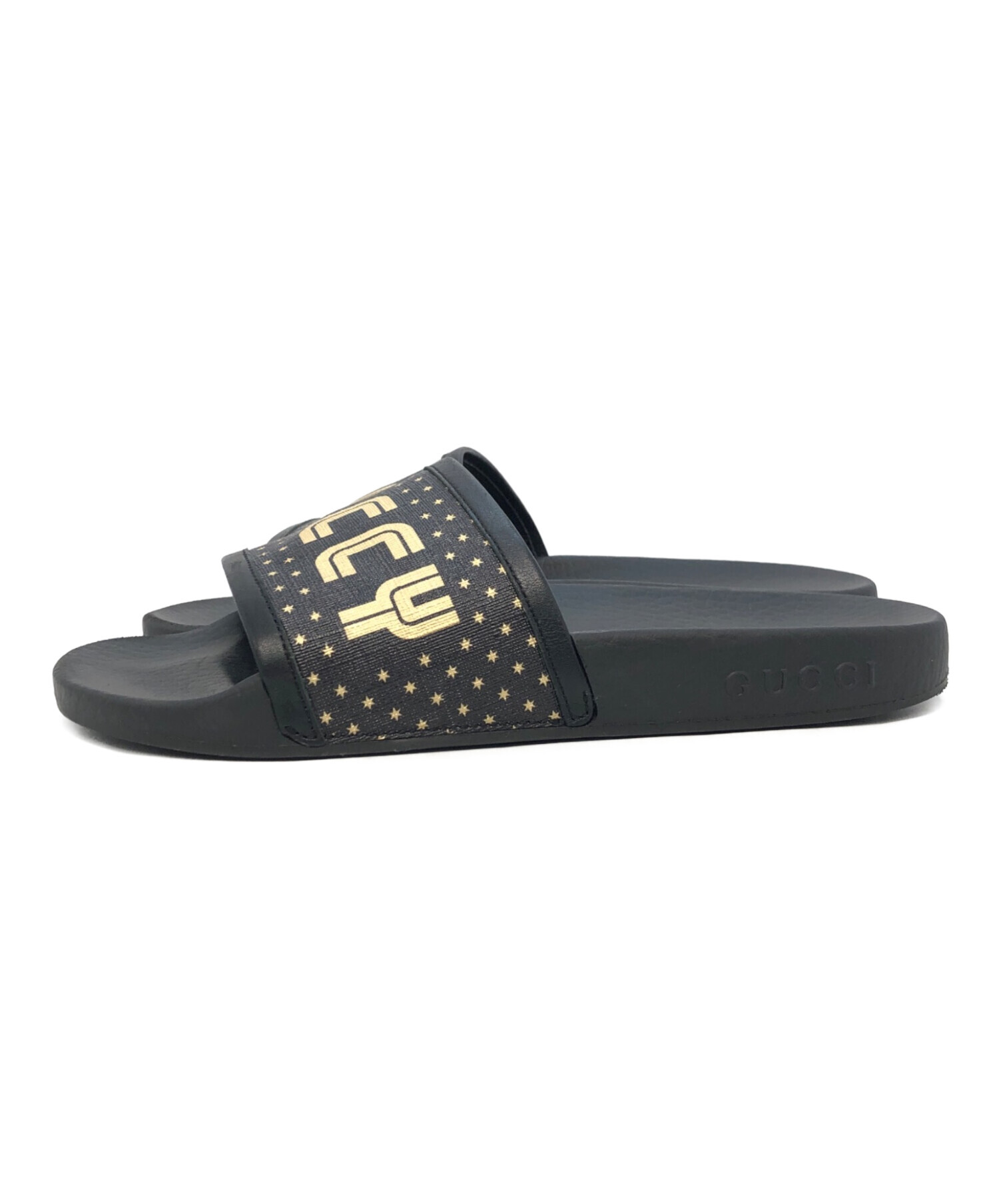 中古・古着通販】GUCCI (グッチ) セガスター スライドサンダル