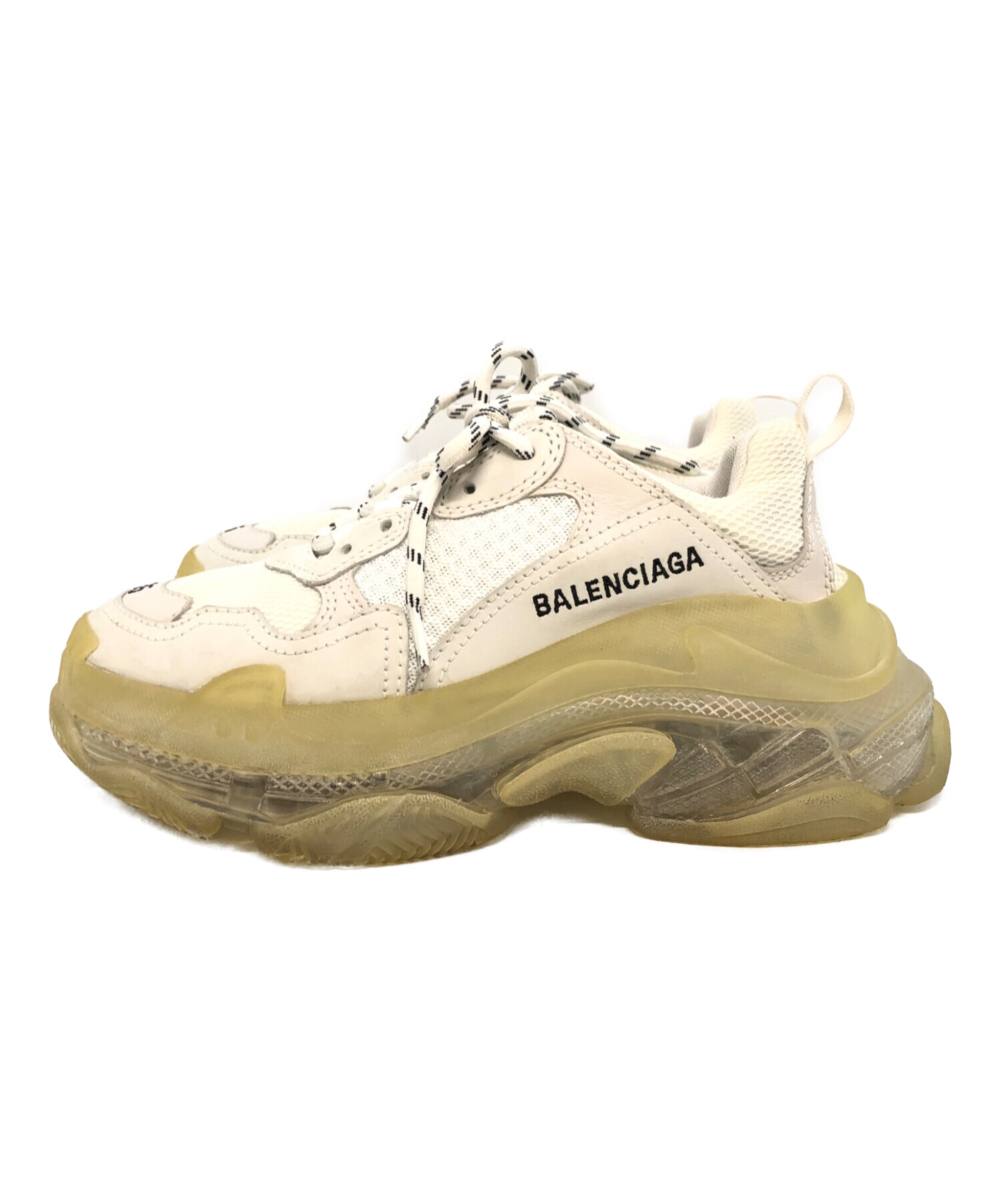 中古・古着通販】BALENCIAGA (バレンシアガ) トリプルS ホワイト
