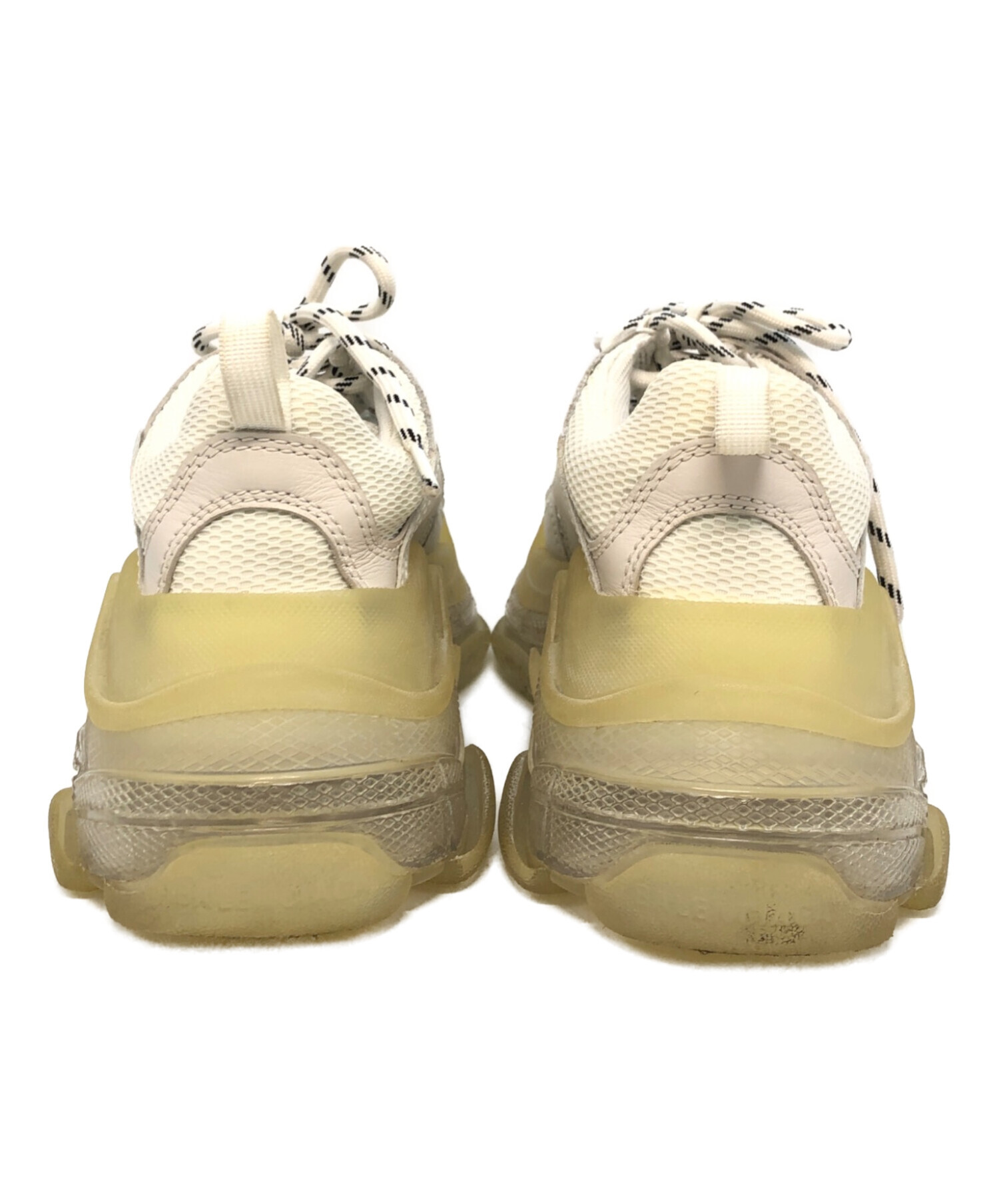 中古・古着通販】BALENCIAGA (バレンシアガ) トリプルS ホワイト 