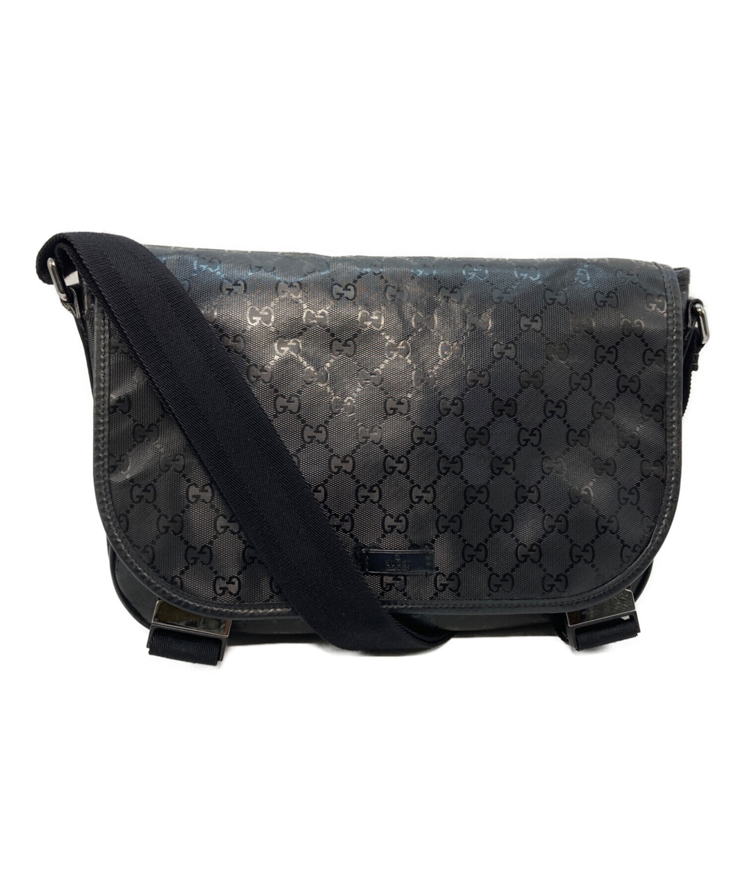 中古・古着通販】GUCCI (グッチ) GGインプリメ・メッセンジャーバッグ