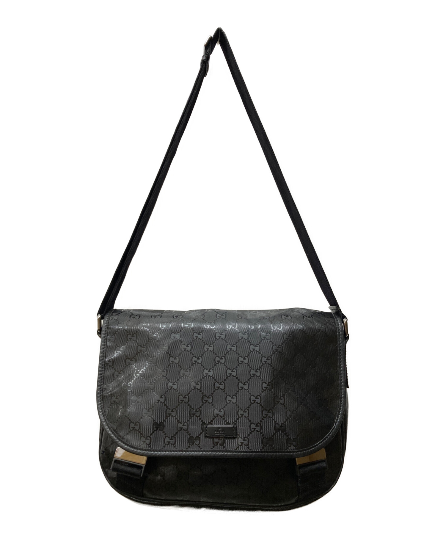中古・古着通販】GUCCI (グッチ) GGインプリメ・メッセンジャーバッグ