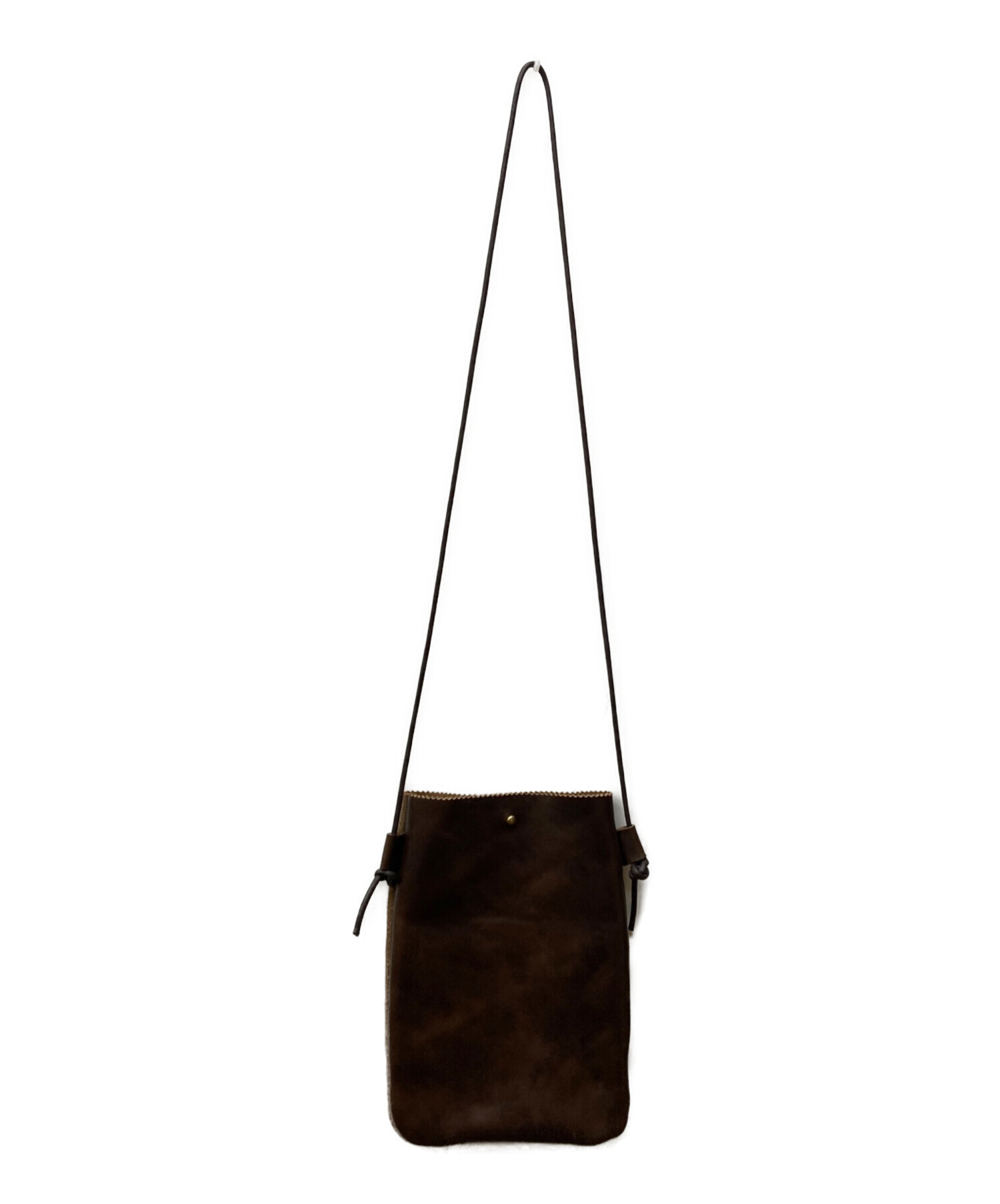 中古・古着通販】MR.OLIVE (ミスターオリーブ) レザーショルダーバッグ