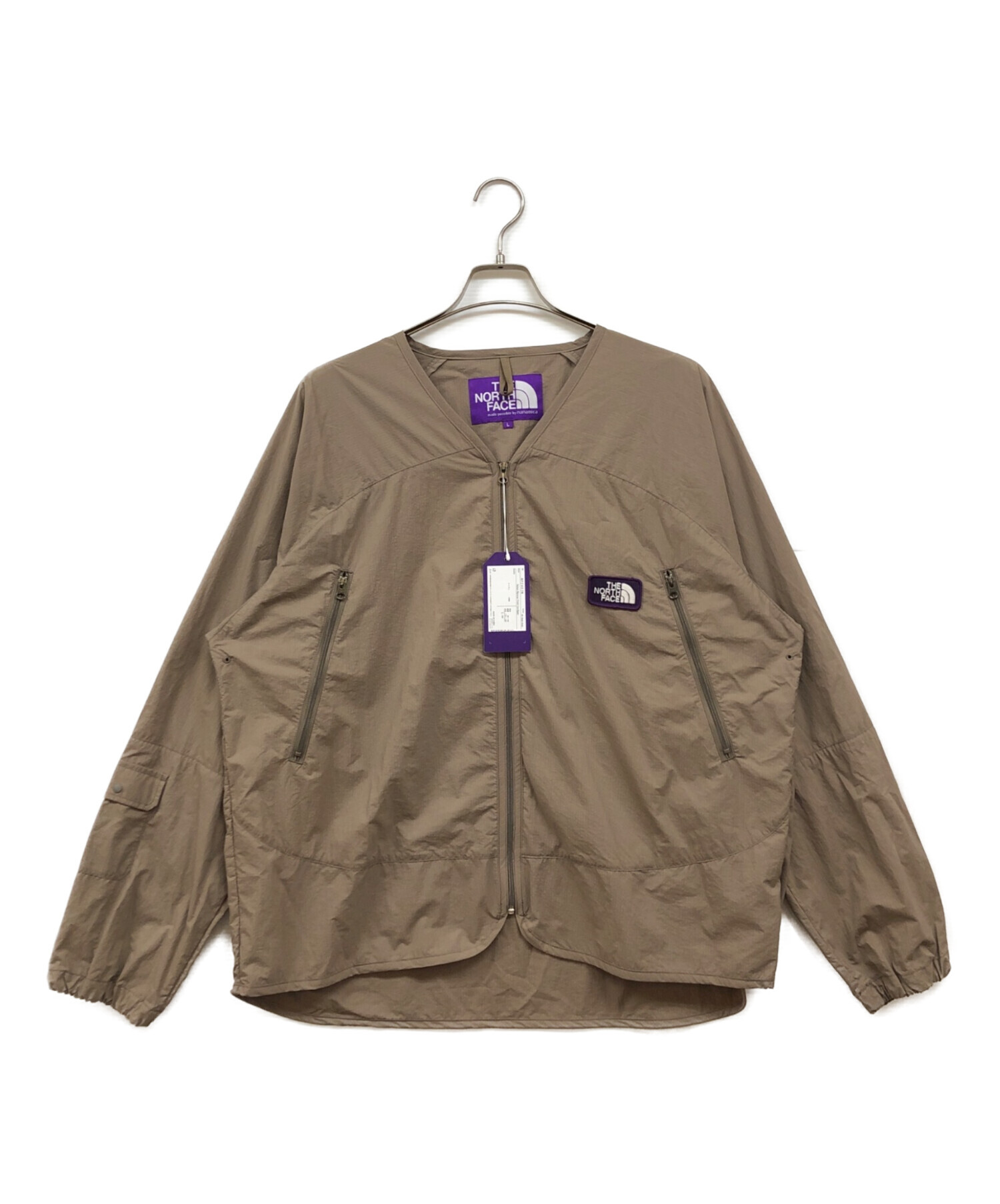 週末値下げTHE NORTH FACE ベージュロンパース 18〜24M 中古・古着通販】THE NORTHFACE PURPLELABEL (ザ・ノースフェイス