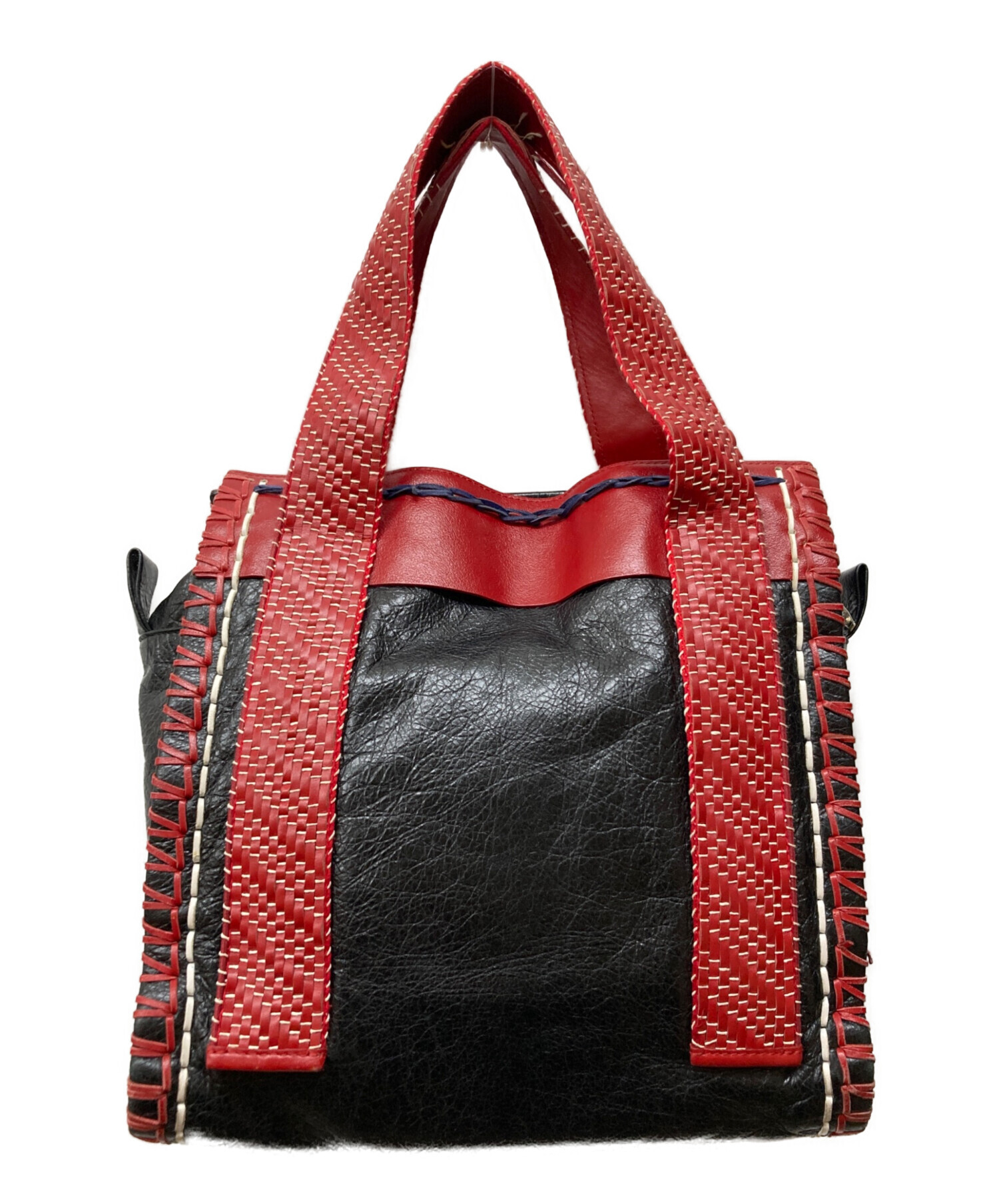 中古・古着通販】BALENCIAGA (バレンシアガ) レザートートバッグ
