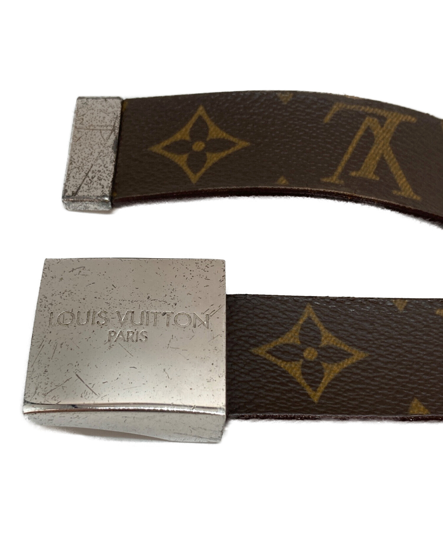 中古・古着通販】LOUIS VUITTON (ルイ ヴィトン) レザーベルト