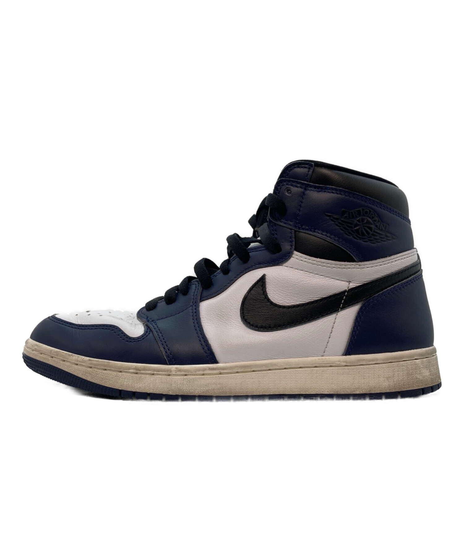 中古・古着通販】NIKE (ナイキ) AIR JORDAN 1 RETRO HIGH OG ホワイト 