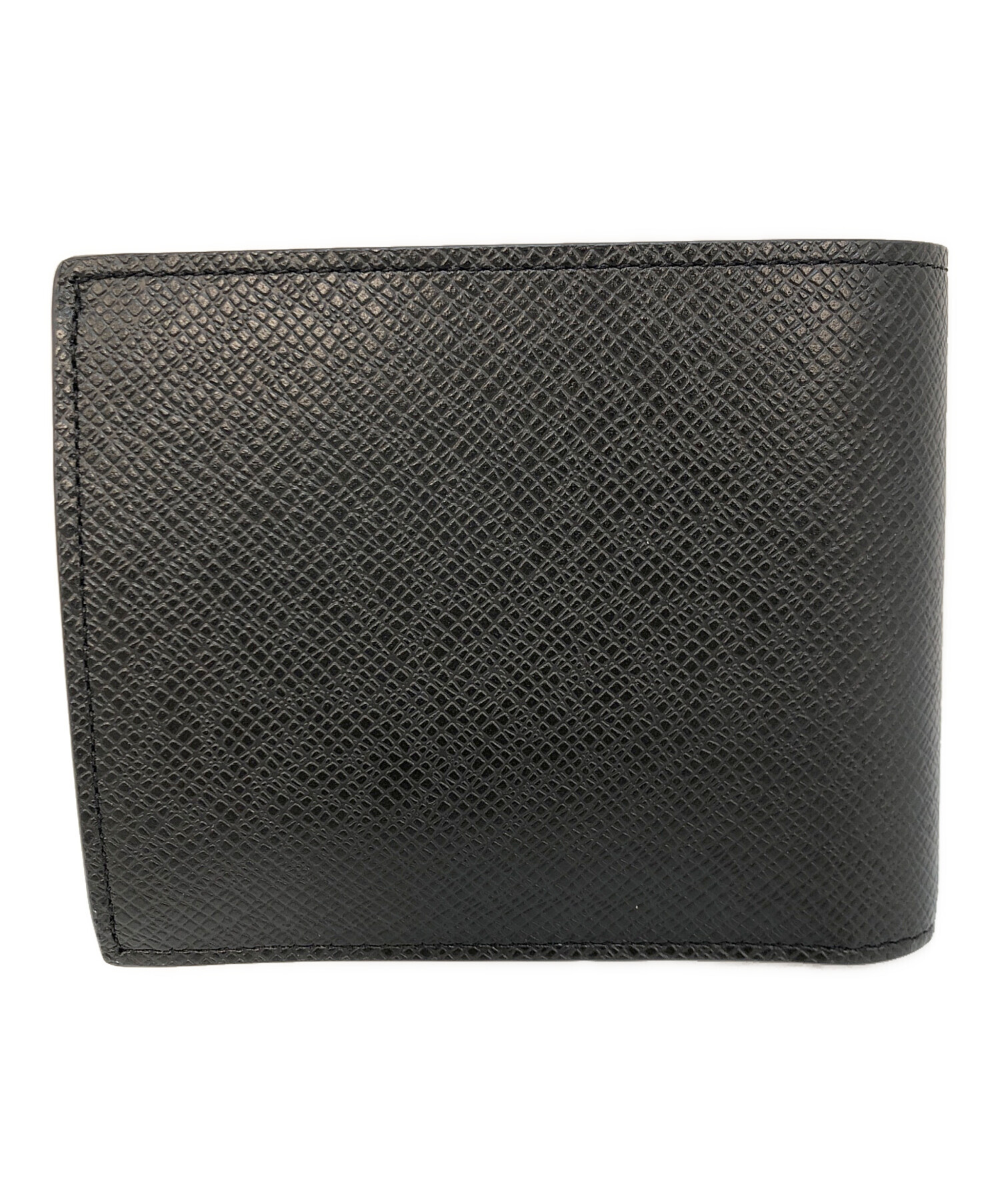 中古・古着通販】LOUIS VUITTON (ルイ ヴィトン) 2つ折り財布 ブラック 