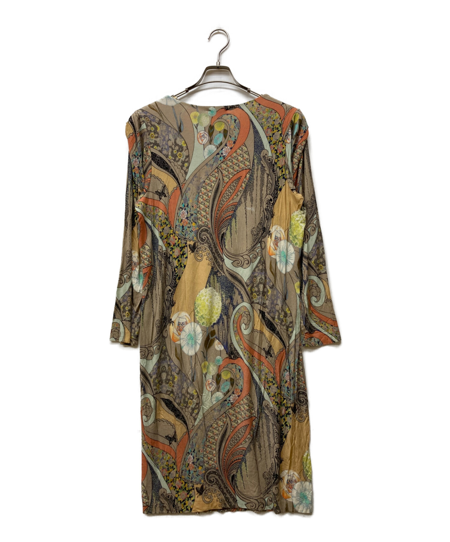 中古・古着通販】ETRO (エトロ) カットソーワンピース マルチカラー