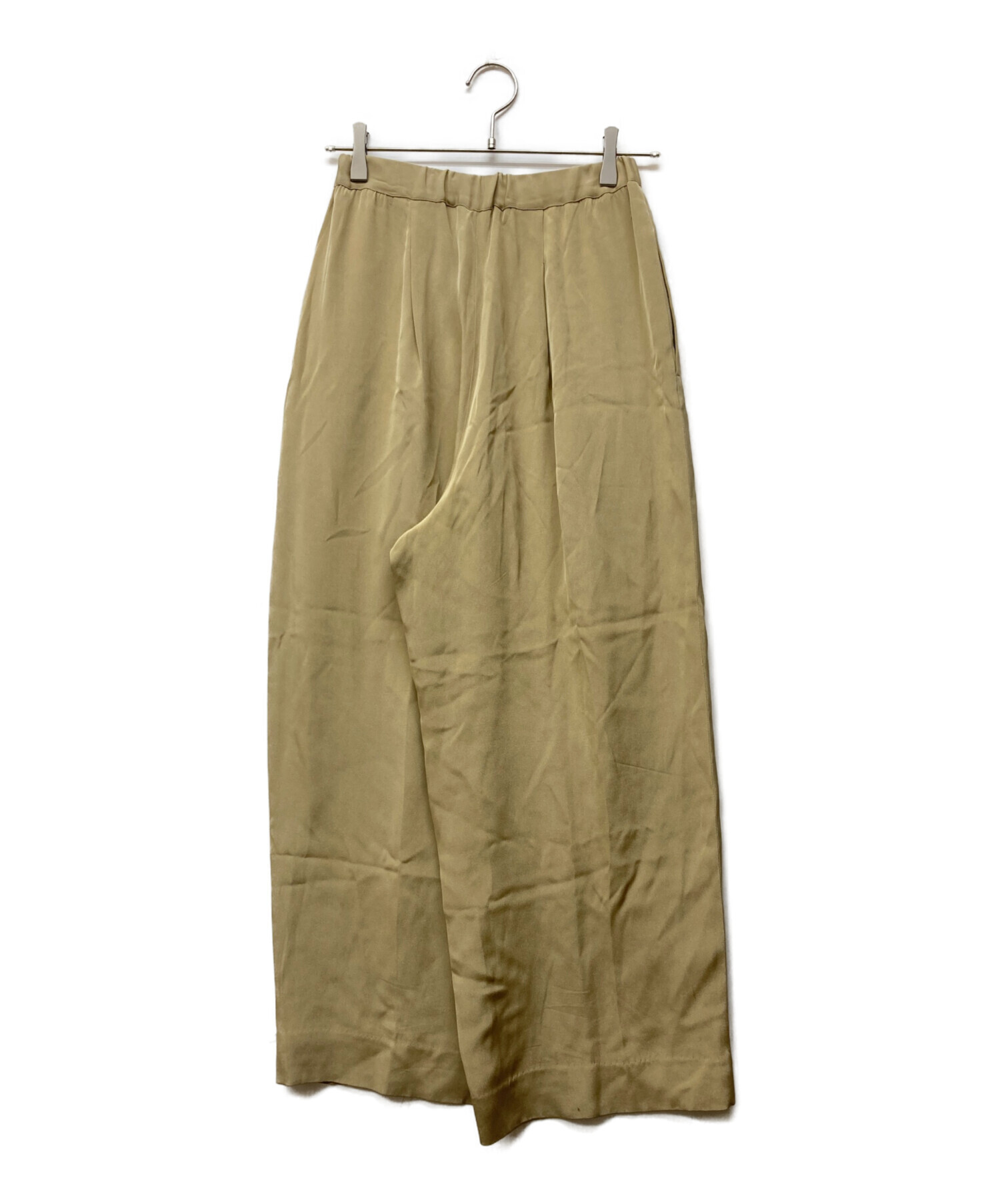中古・古着通販】ISSEY MIYAKE (イッセイミヤケ) サテンパンツ