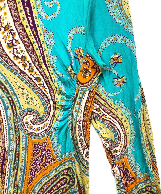 中古・古着通販】ETRO (エトロ) ペイズリー柄ワンピース マルチカラー