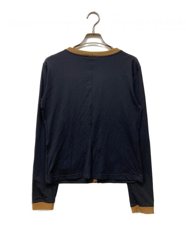 中古・古着通販】FENDI (フェンディ) Vネックカーディガン ブラック