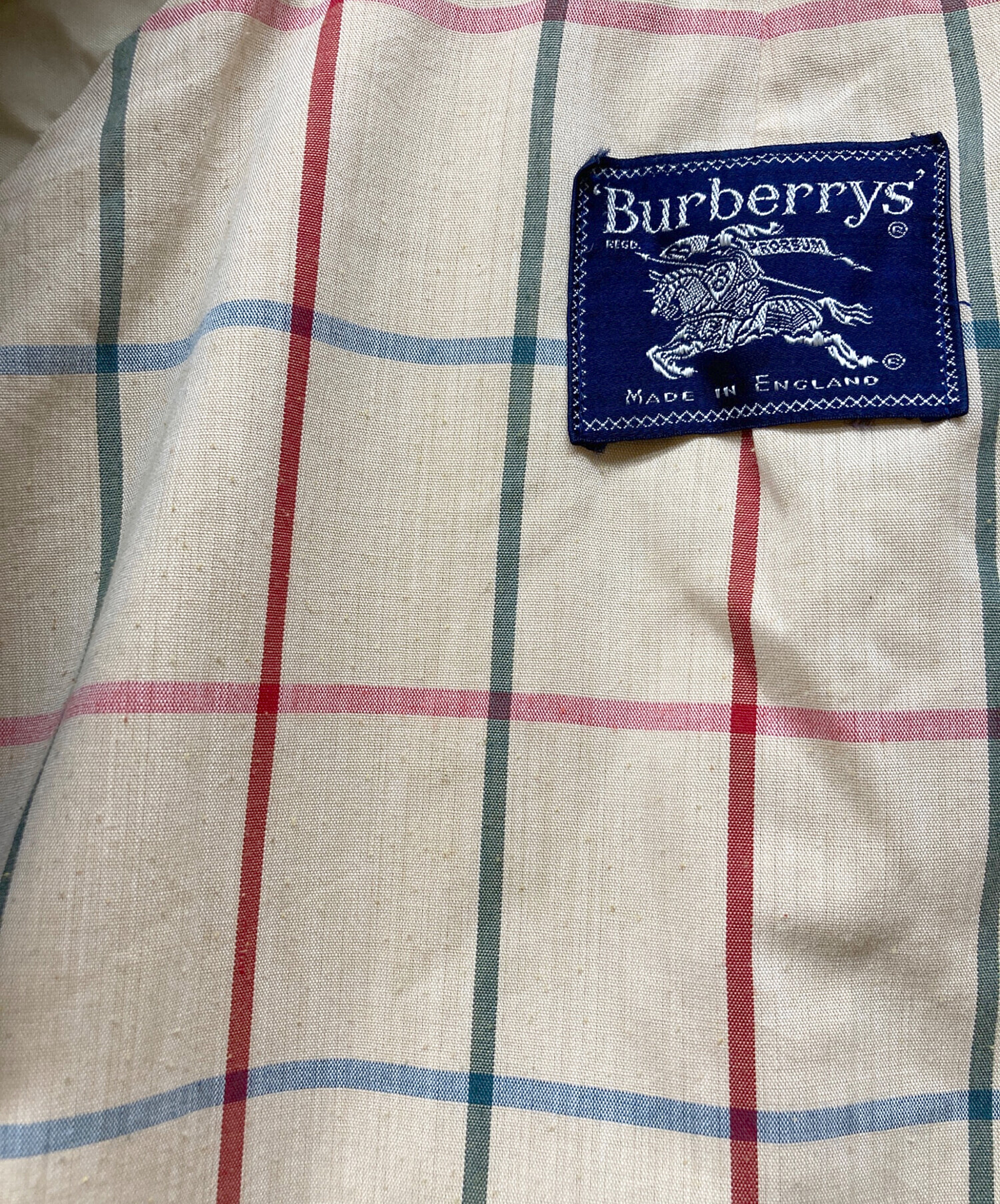 中古・古着通販】Burberry's (バーバリーズ) 一枚袖比翼ステンカラー