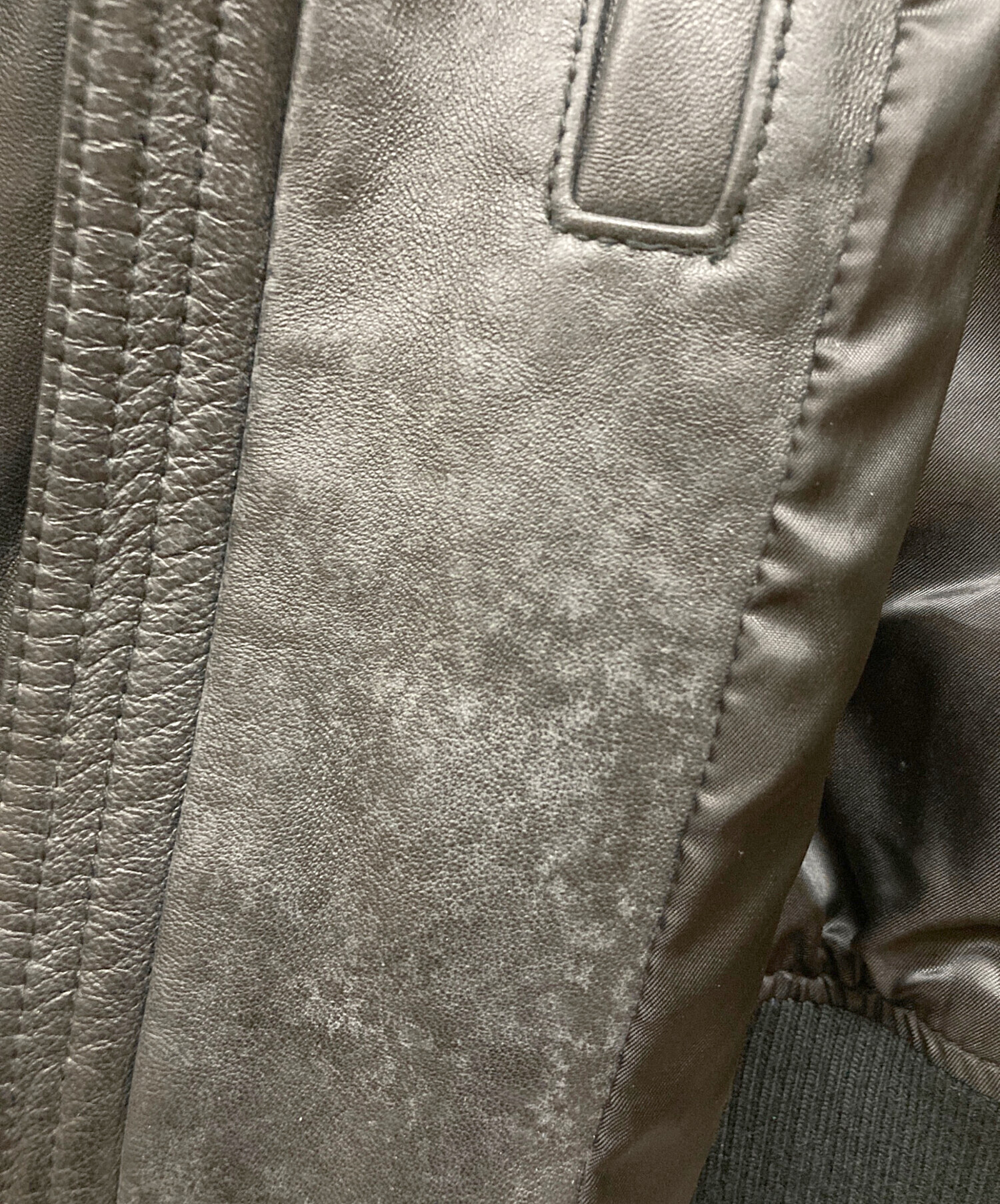 中古・古着通販】GIVENCHY (ジバンシィ) レザーボンバージャケット