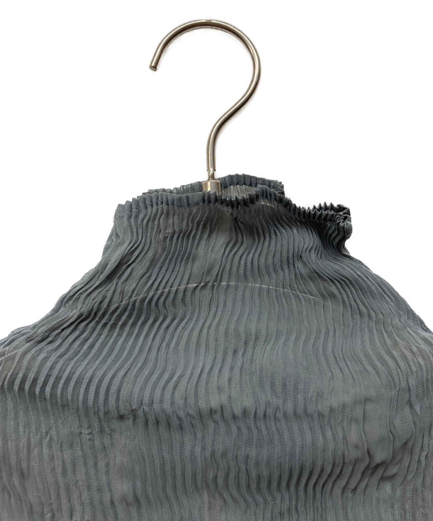 ISSEY MIYAKE 90s シアープリーツトップス 中古・古着通販】ISSEY MIYAKE (イッセイミヤケ) プリーツシアー