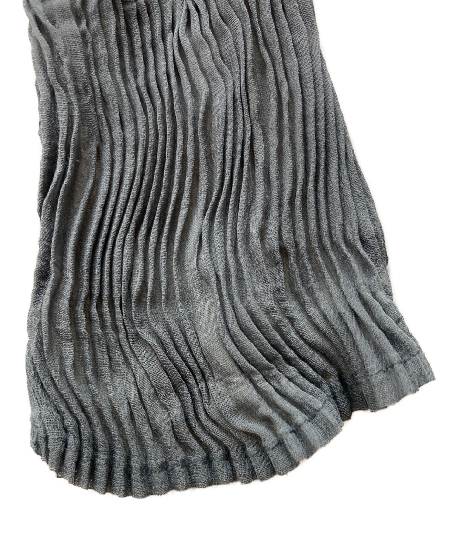 中古・古着通販】ISSEY MIYAKE (イッセイミヤケ) プリーツシアー