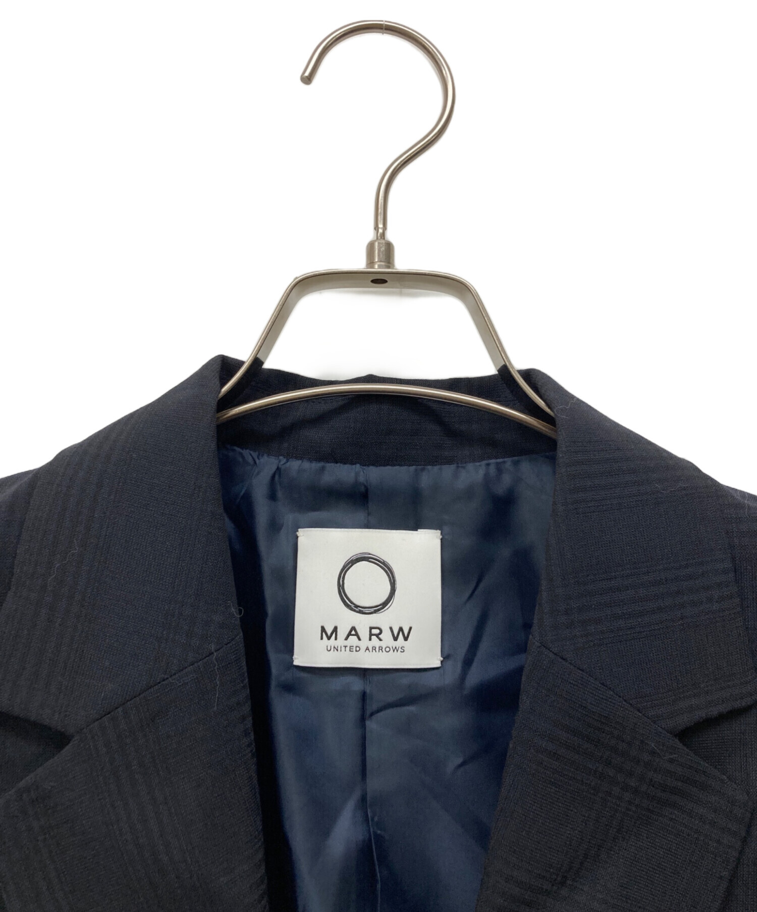 新品　タグ付き　UNITED ARROWS テーラードジャケット ネイビー　M 中古・古着通販】MARW UNITED ARROWS (マルゥ ユナイテッドアローズ