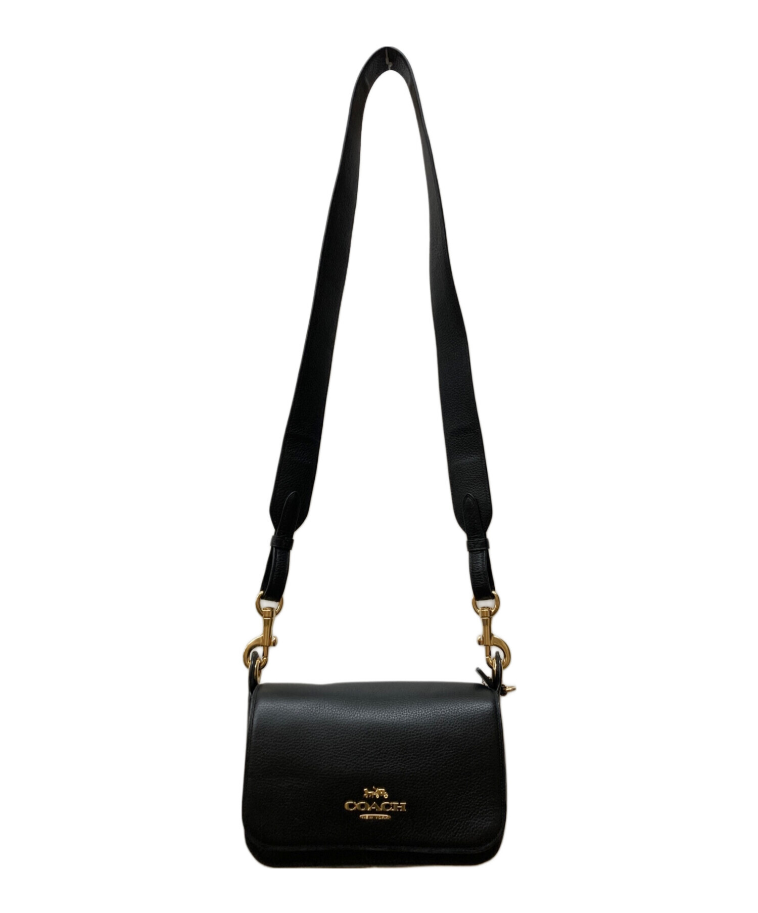 中古・古着通販】COACH (コーチ) ショルダーバッグ ブラック｜ブランド