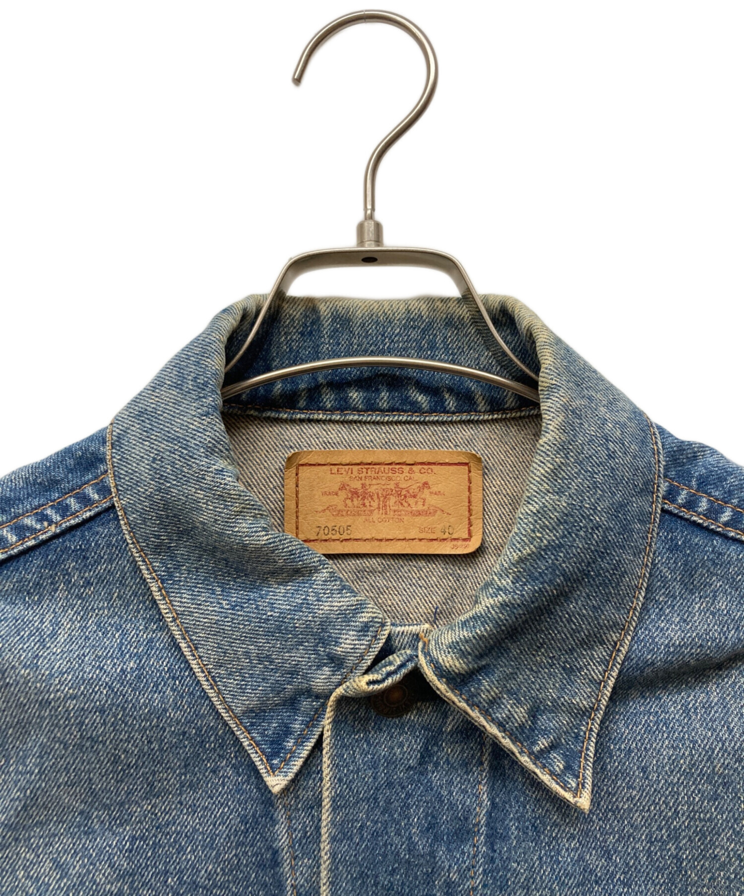 中古・古着通販】LEVI'S (リーバイス) 4THデニムジャケット ブルー
